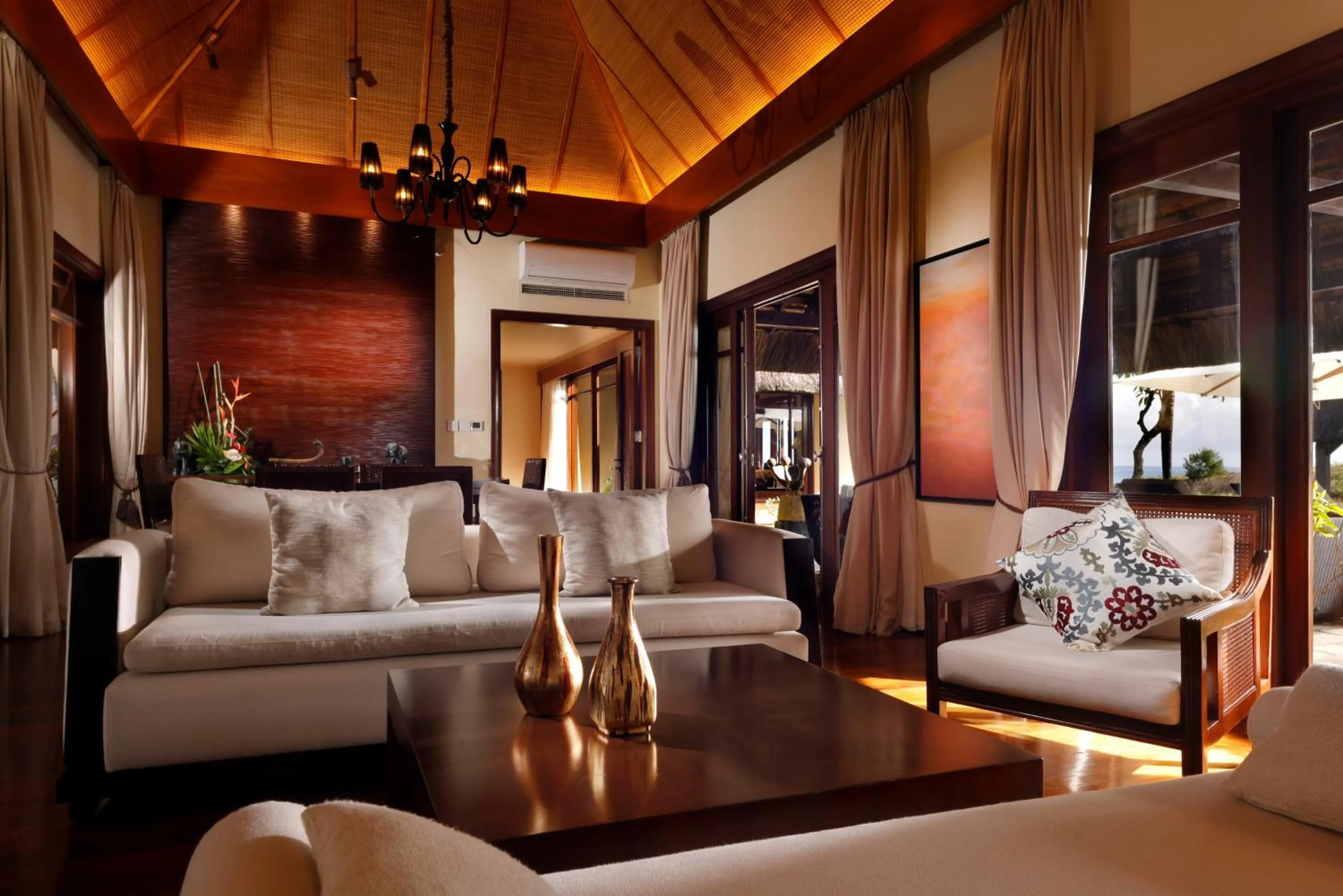 Living room in Shanti Maurice Resort & Spa