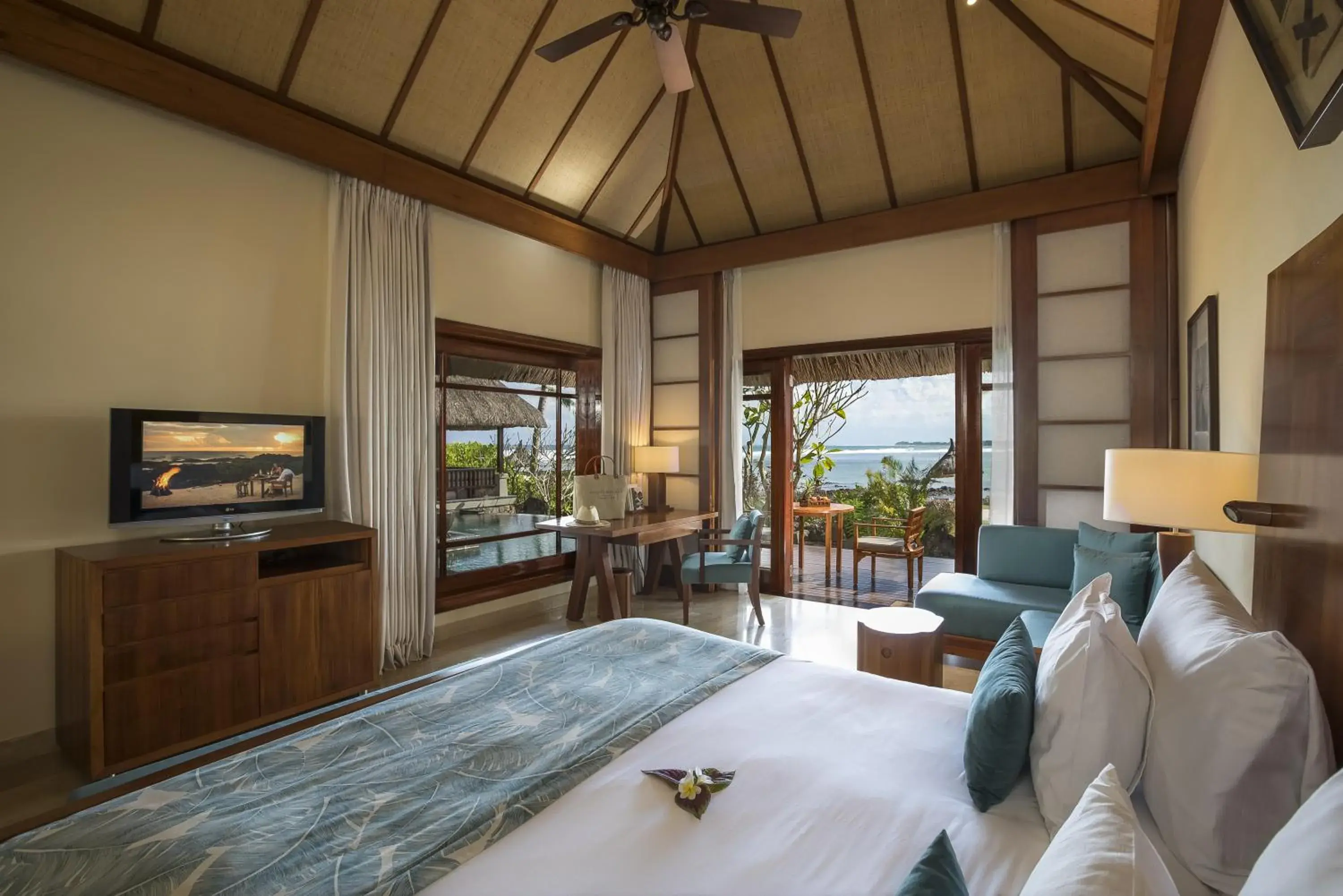 Beach Front Suite Pool Villa in Shanti Maurice Resort & Spa Beach Front Suite Pool Villa in Shanti Maurice Resort & Spa