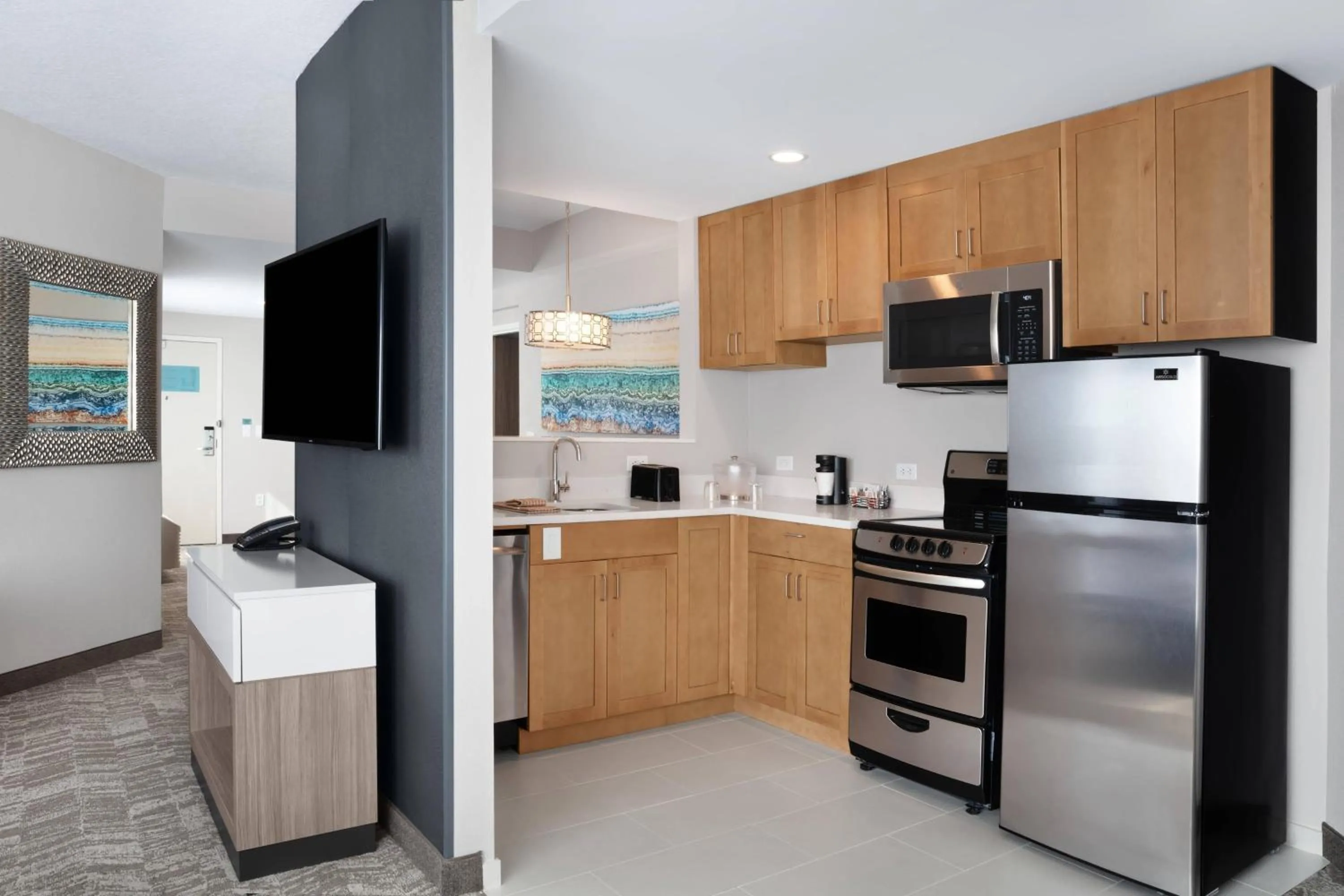 Bedroom in SpringHill Suites by Marriott Orlando Theme Parks Lake Buena Vista