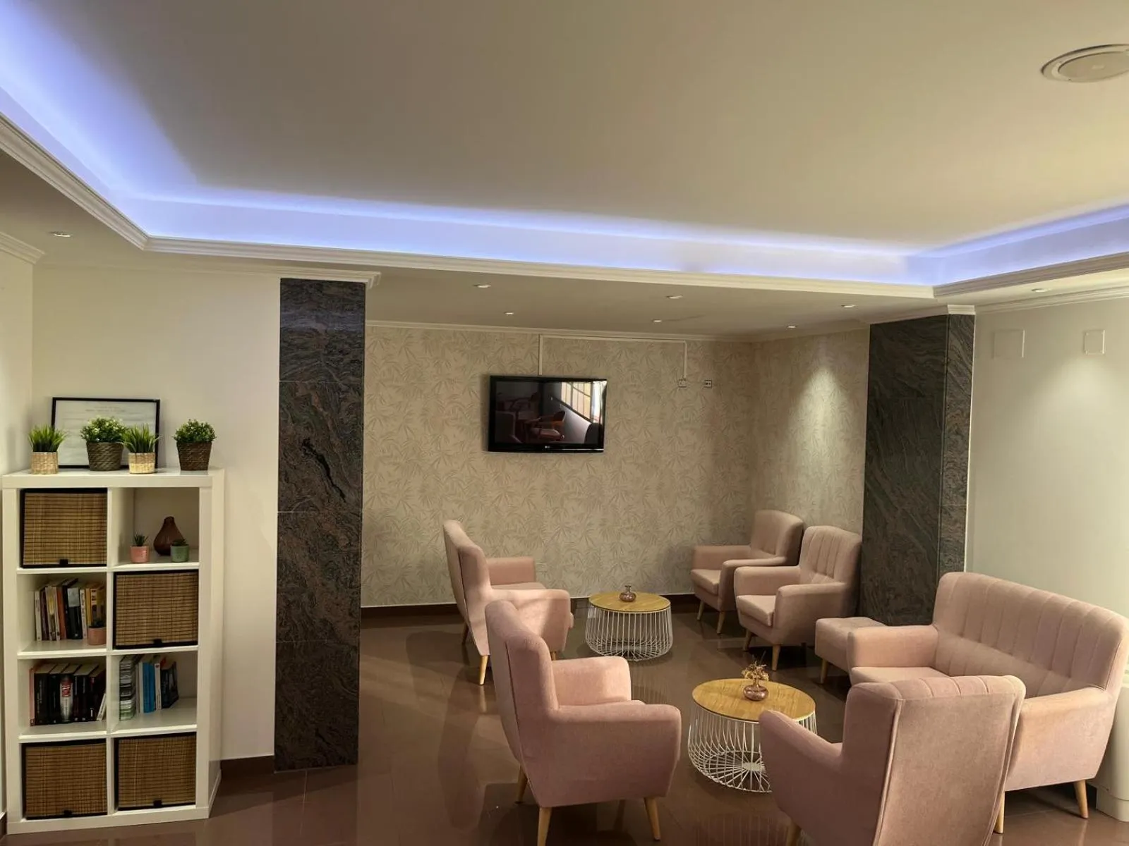 Living room in Hotel Nuevo Lanzada