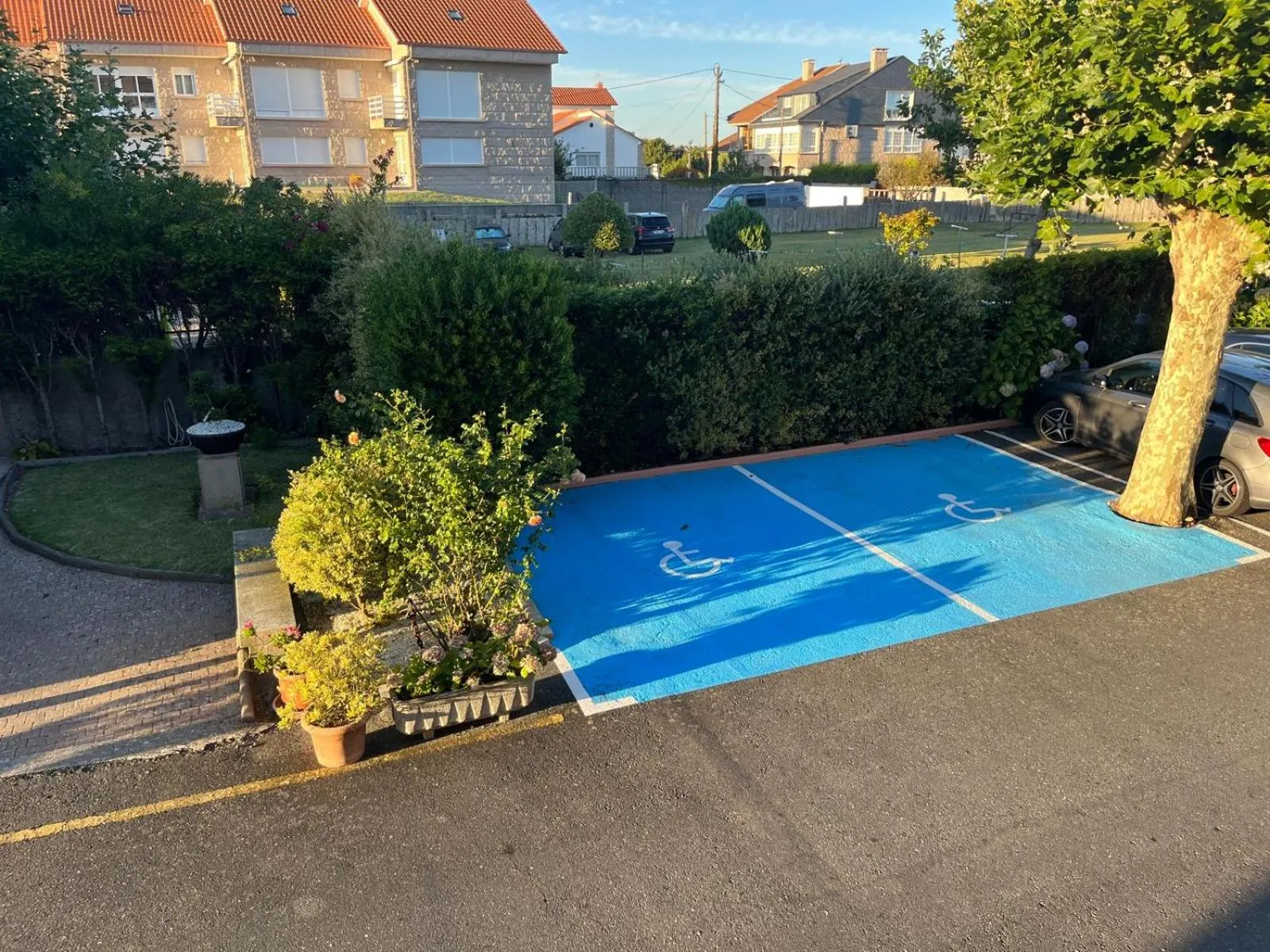 Parking in Hotel Nuevo Lanzada