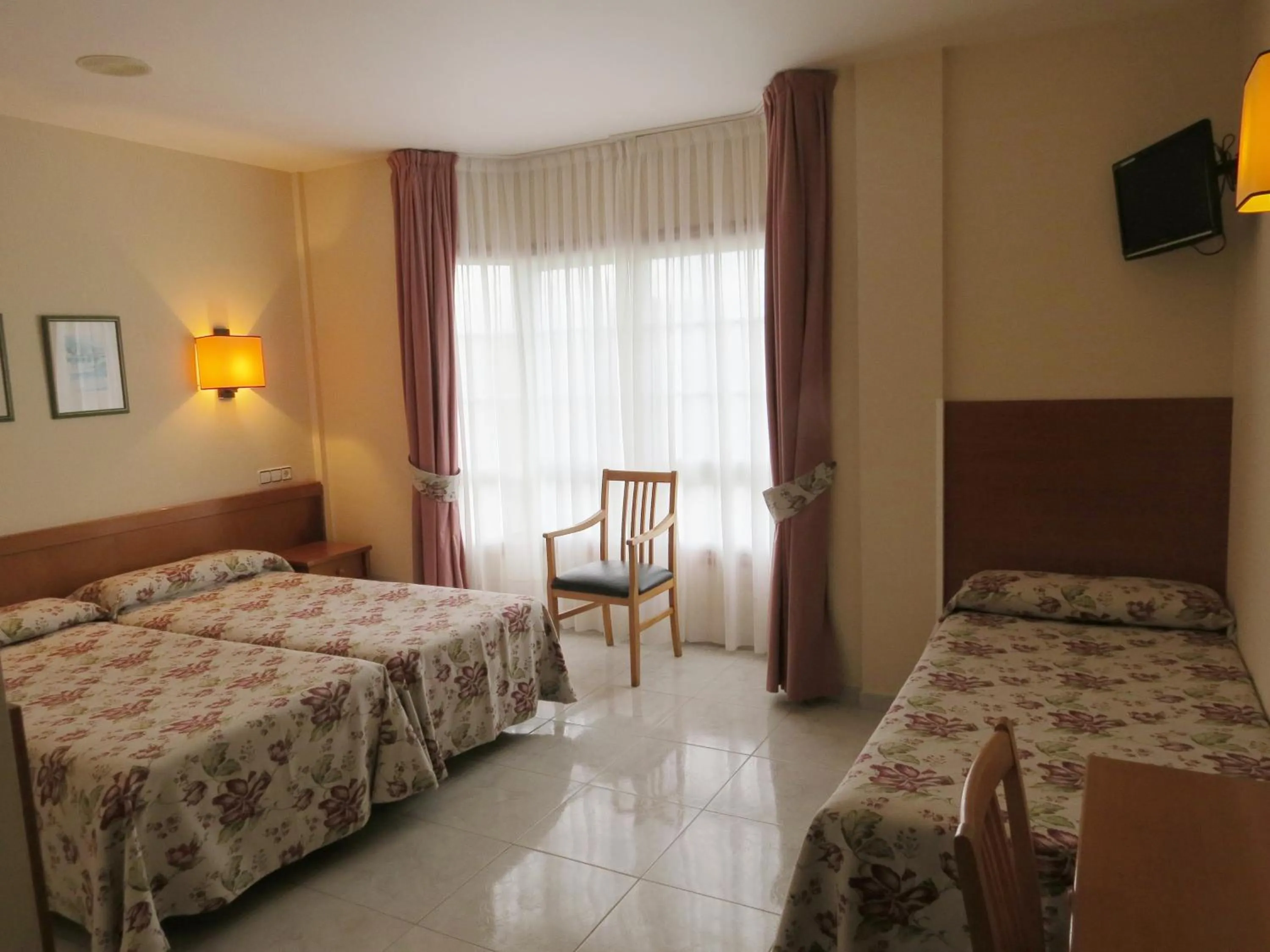 Decorative detail, Bed in Hotel Nuevo Lanzada