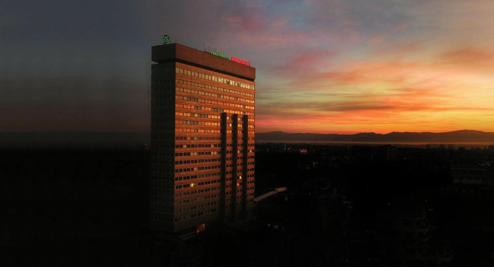 Property building in Park Hotel Moskva