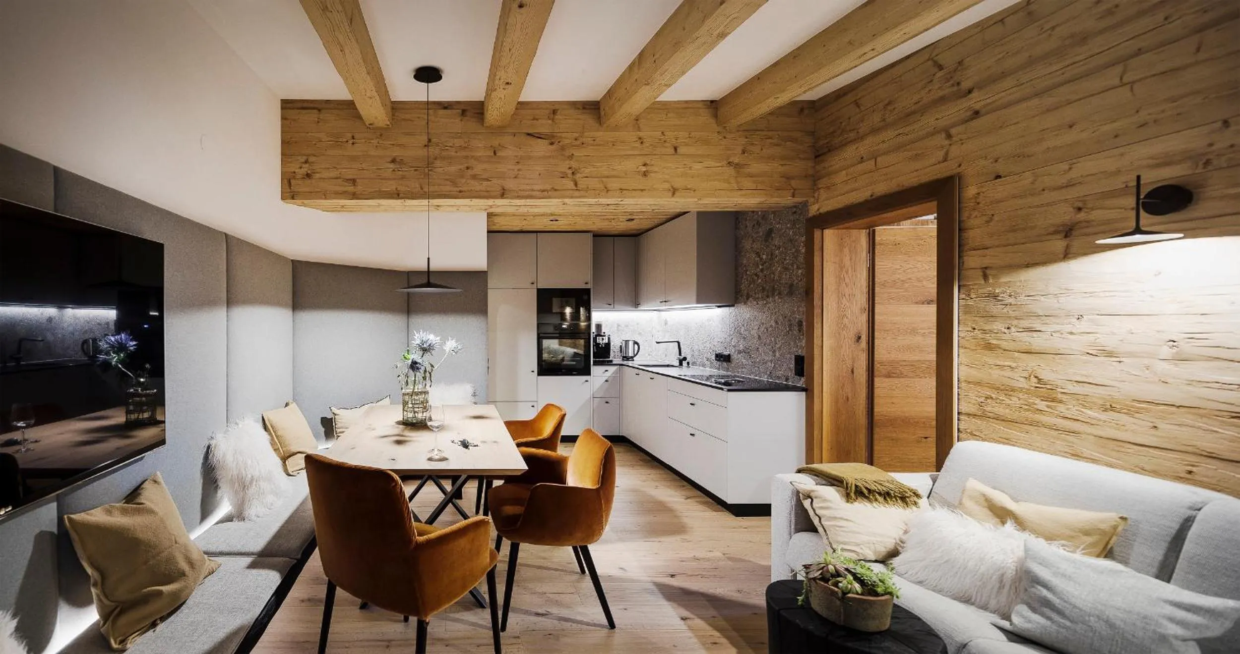 Living room in Thomanhof Chalet-Appartement