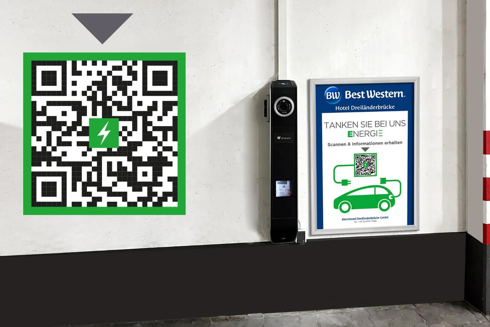 Property building in Best Western Hotel Dreiländerbrücke Weil am Rhein / Basel