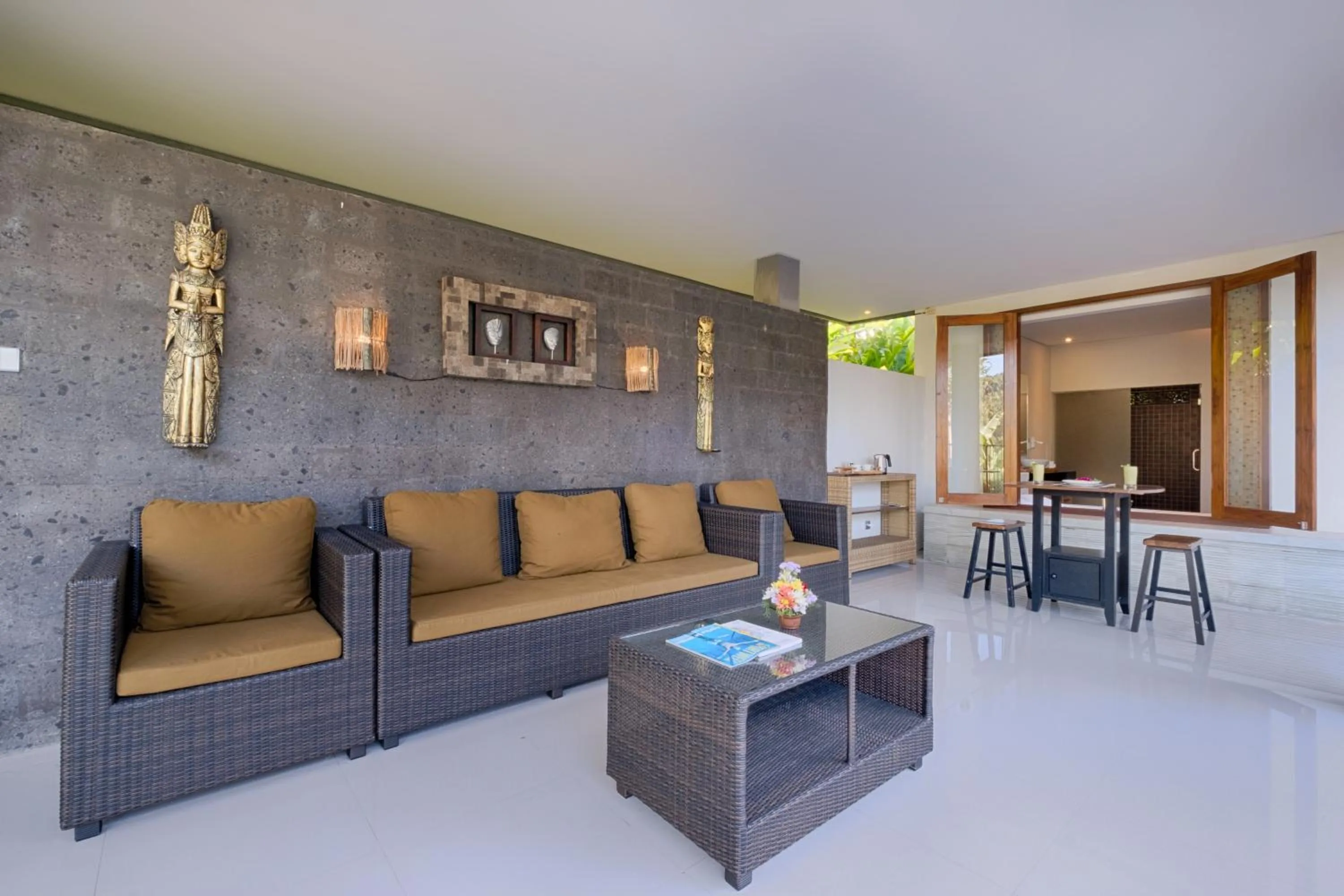 Living room in Nadira Bali Villa