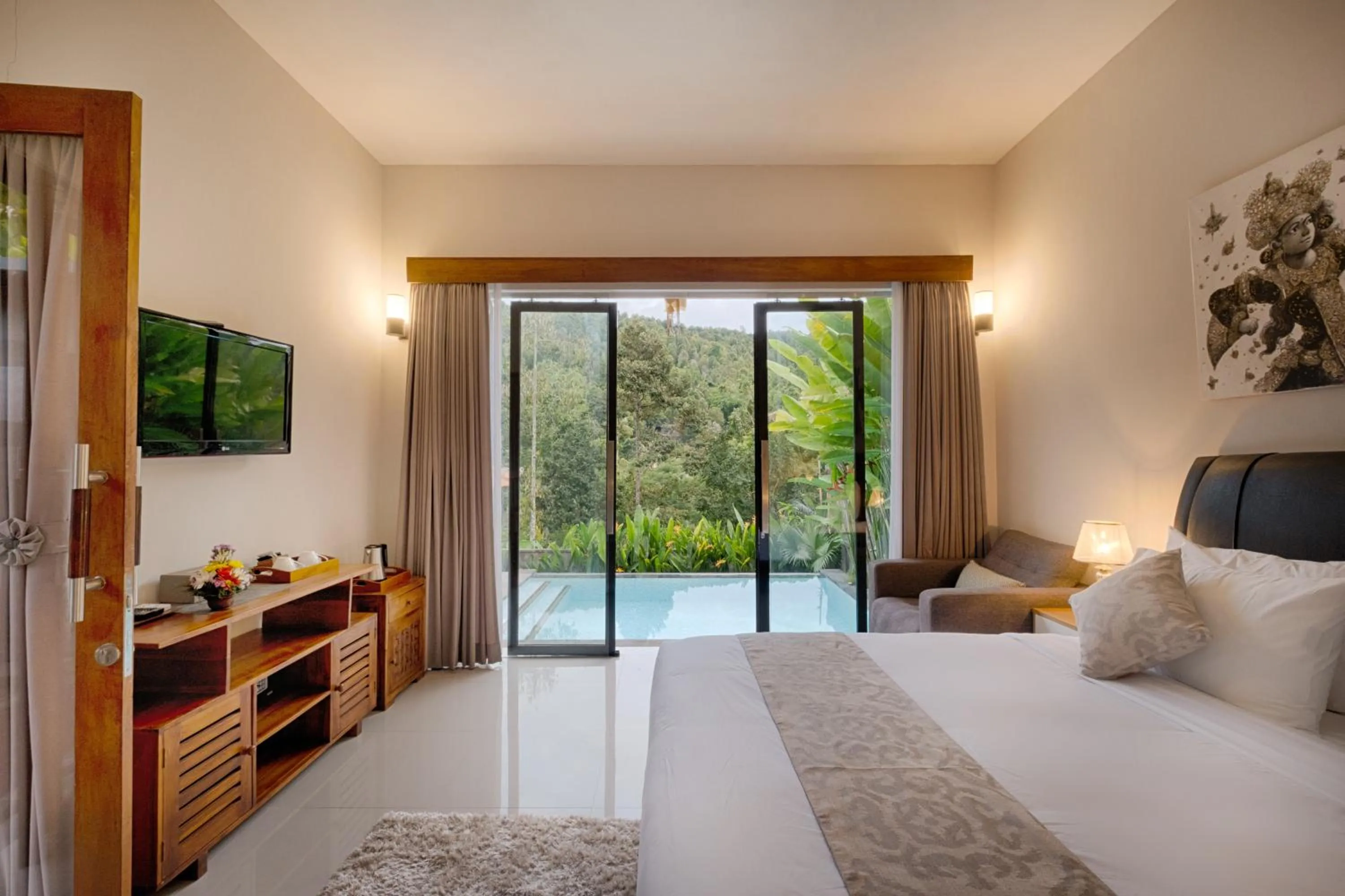 Photo of the whole room, Bed in Nadira Bali Villa