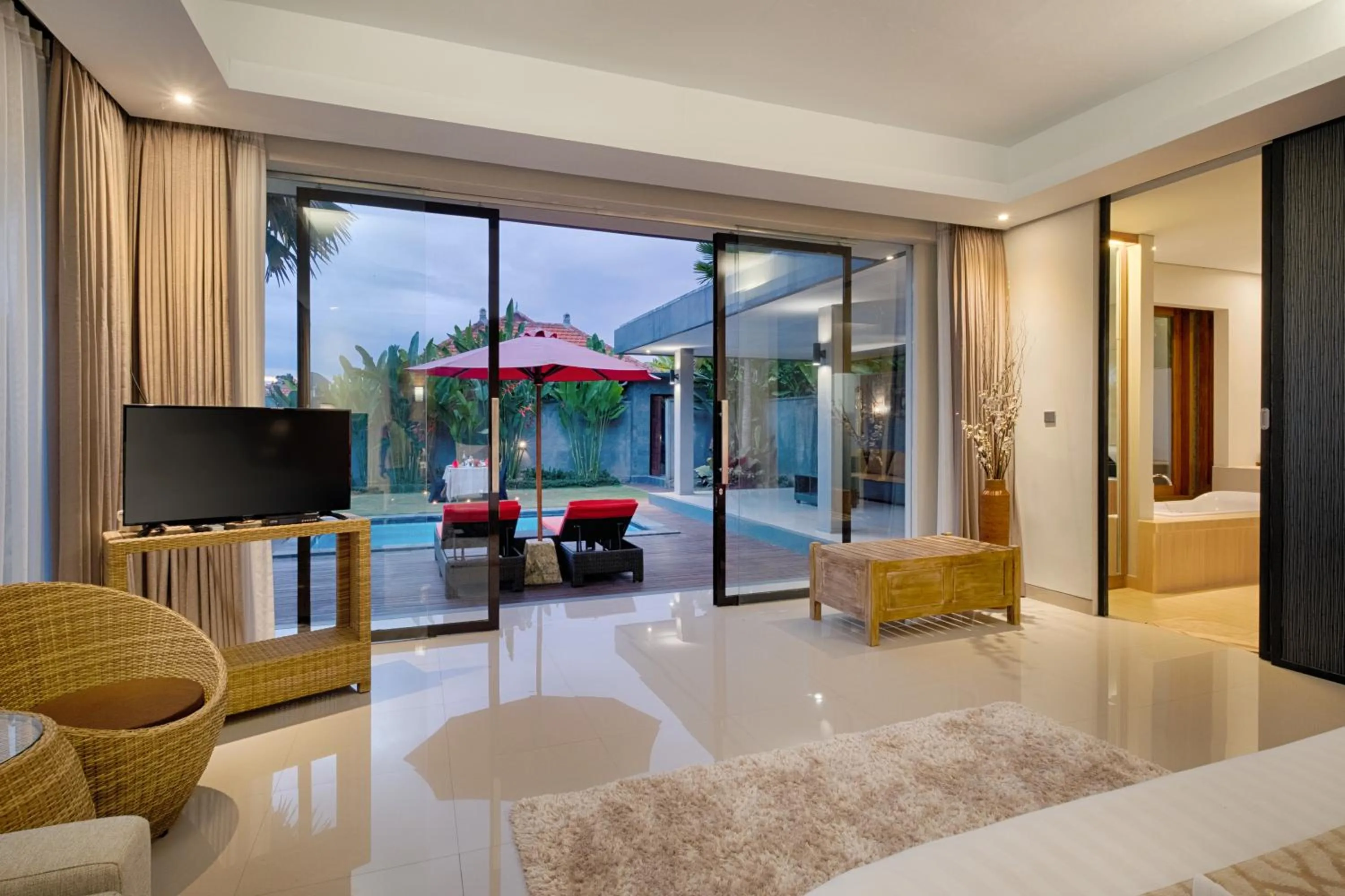 Bedroom in Nadira Bali Villa