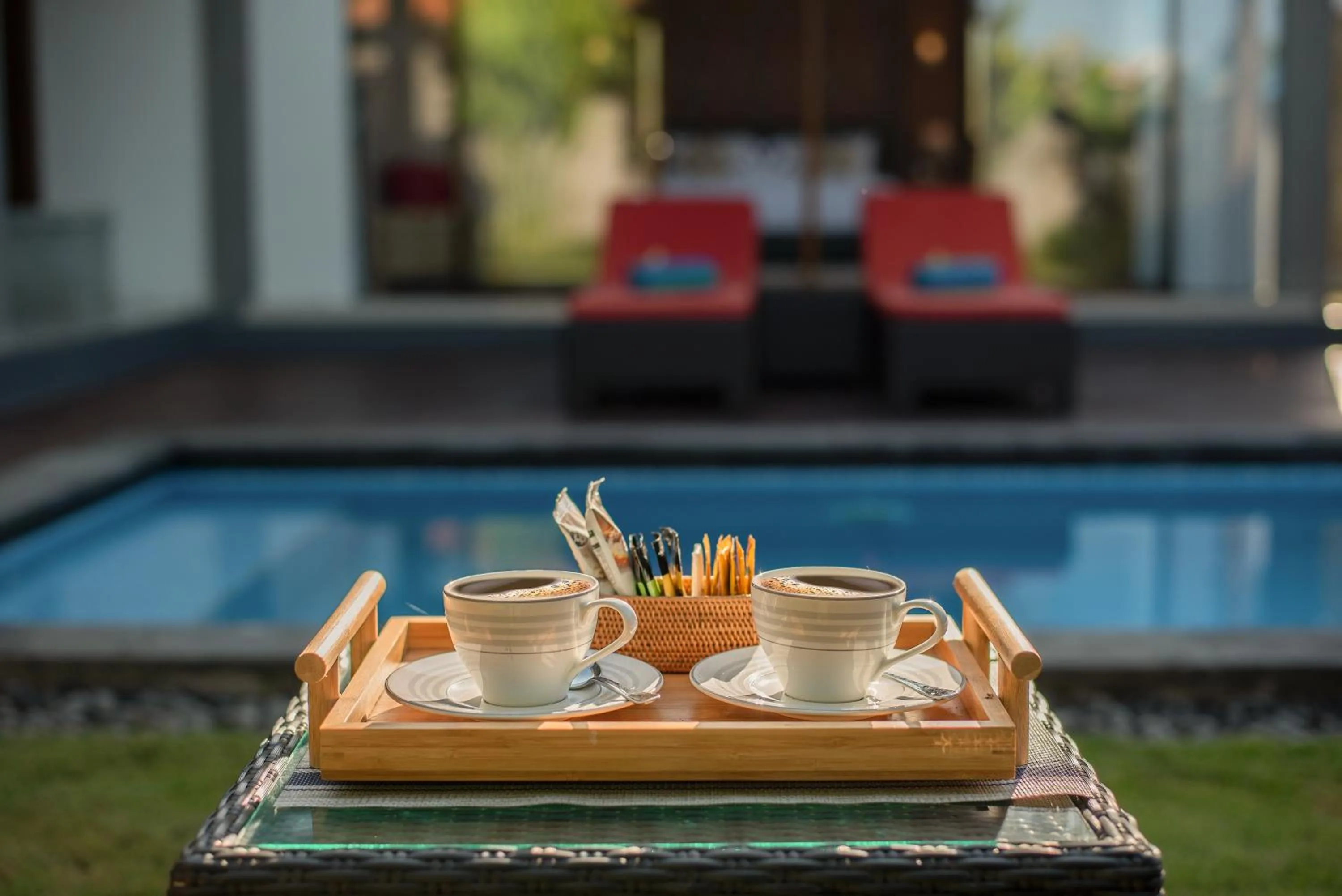 Breakfast in Nadira Bali Villa