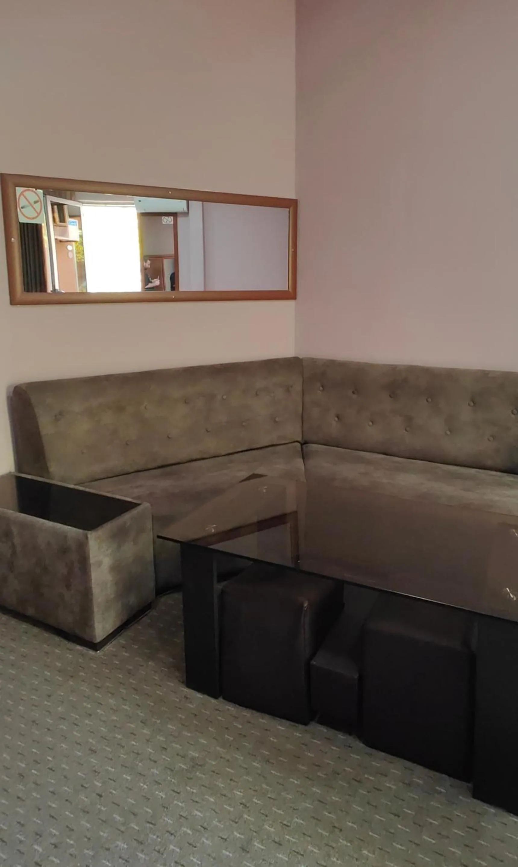 Seating area in Areg Hotel