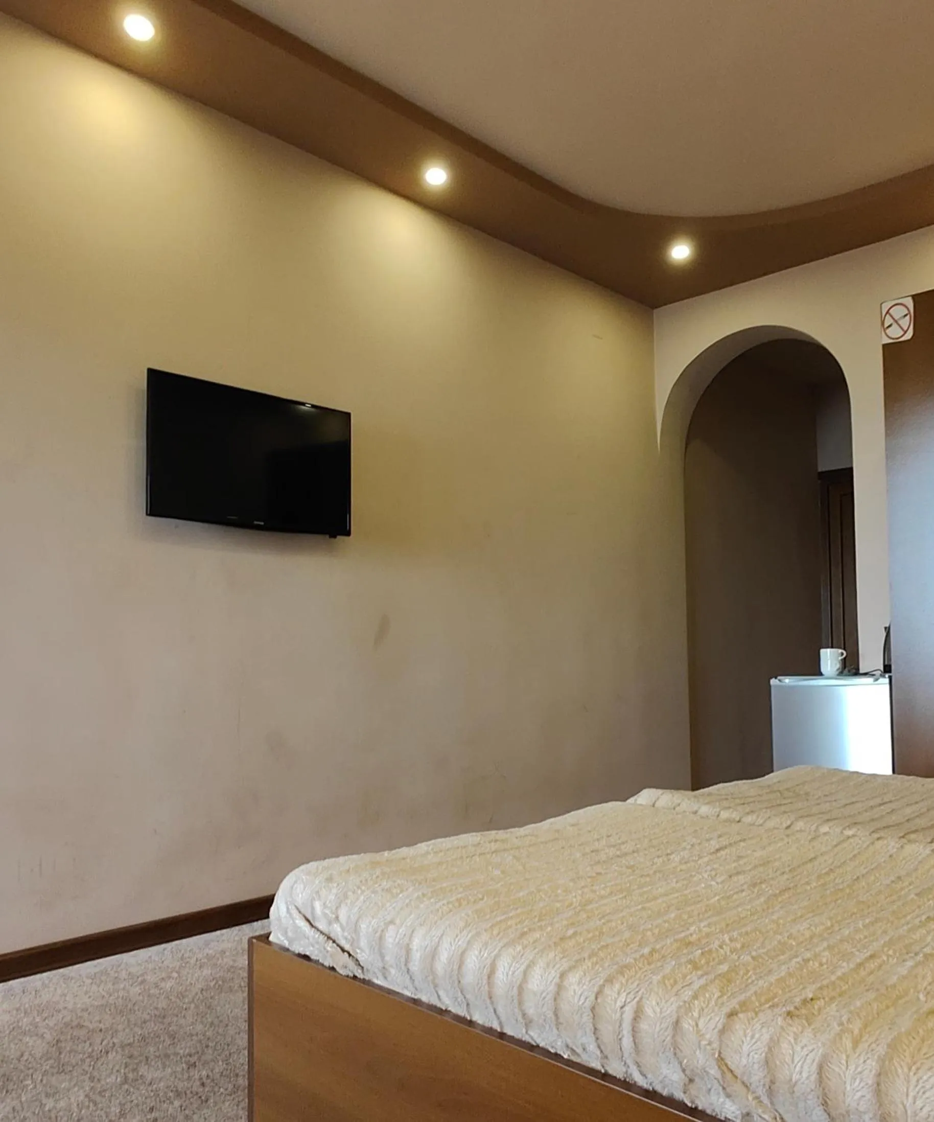 TV and multimedia, Bed in Areg Hotel