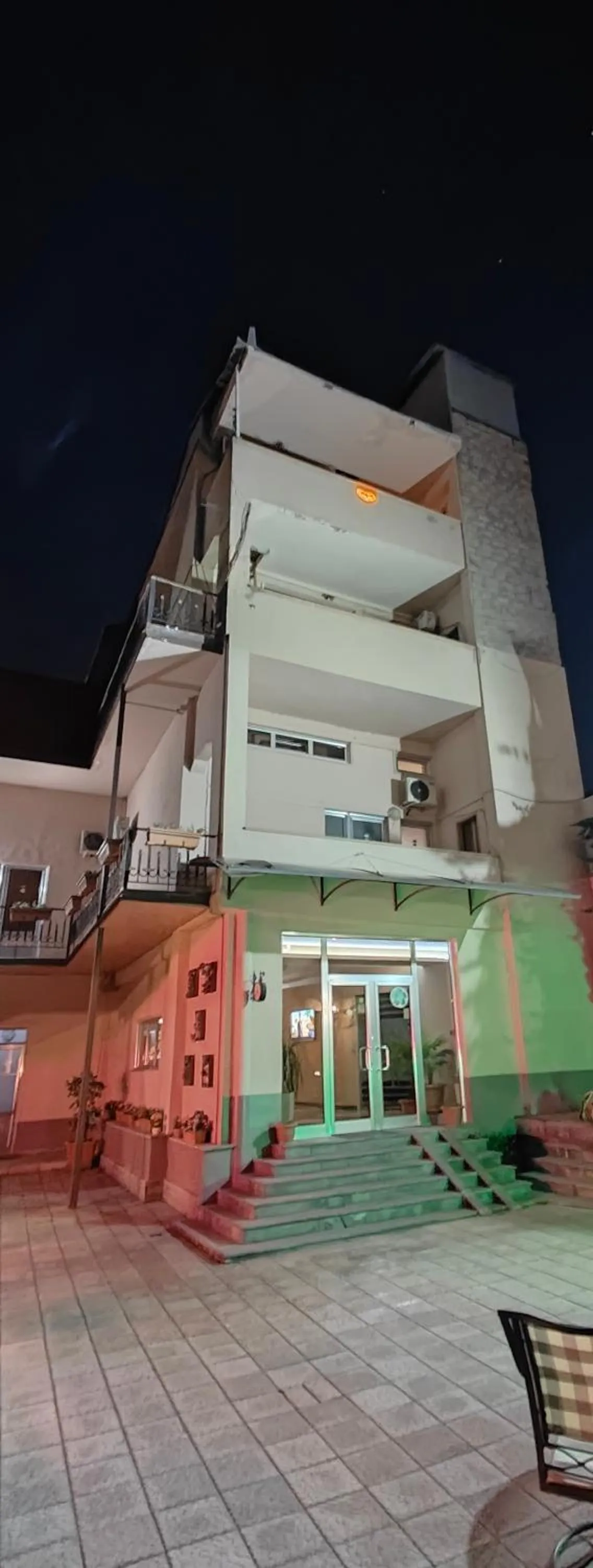 Facade/entrance in Areg Hotel