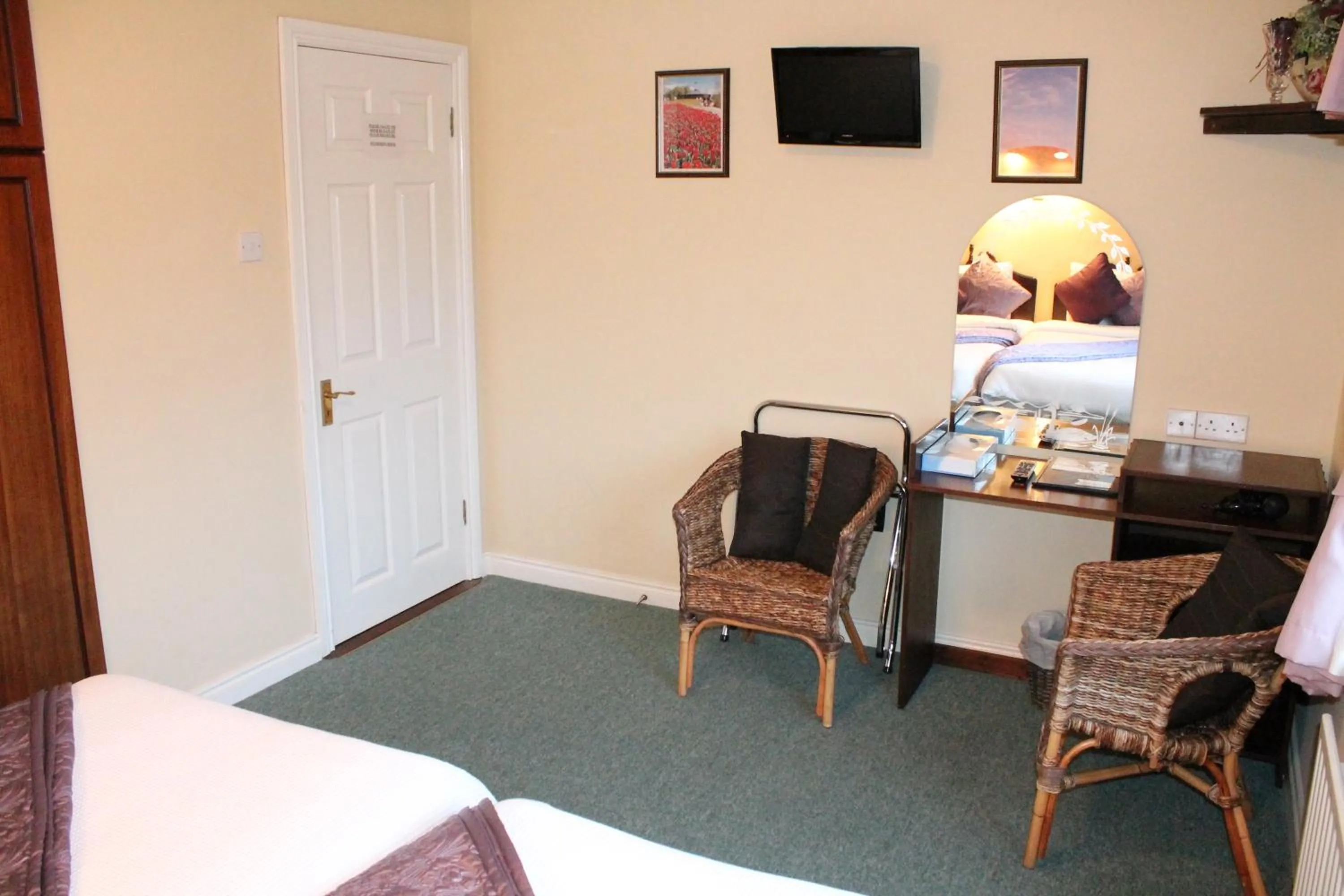Seating area in Riverview House