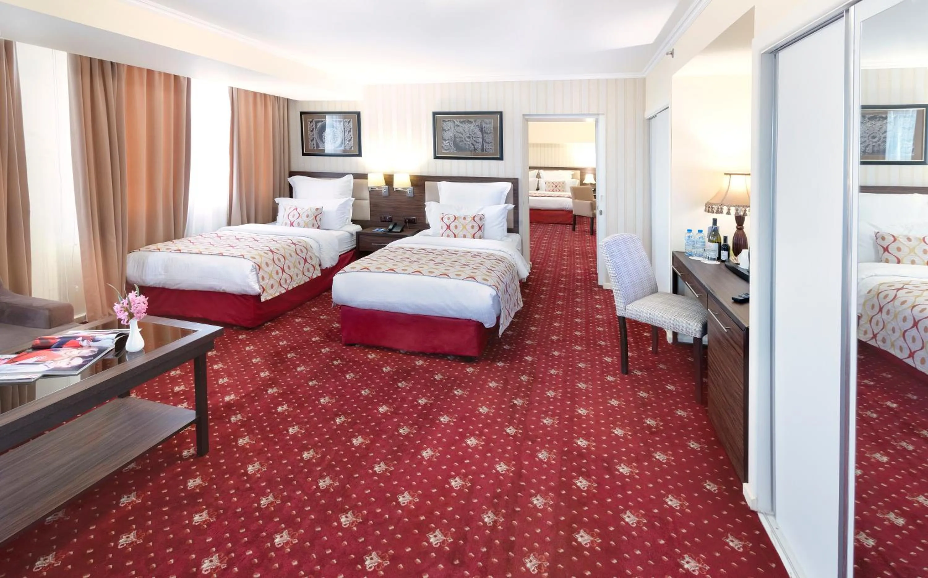 Photo of the whole room, Bed in Ani Plaza Hotel