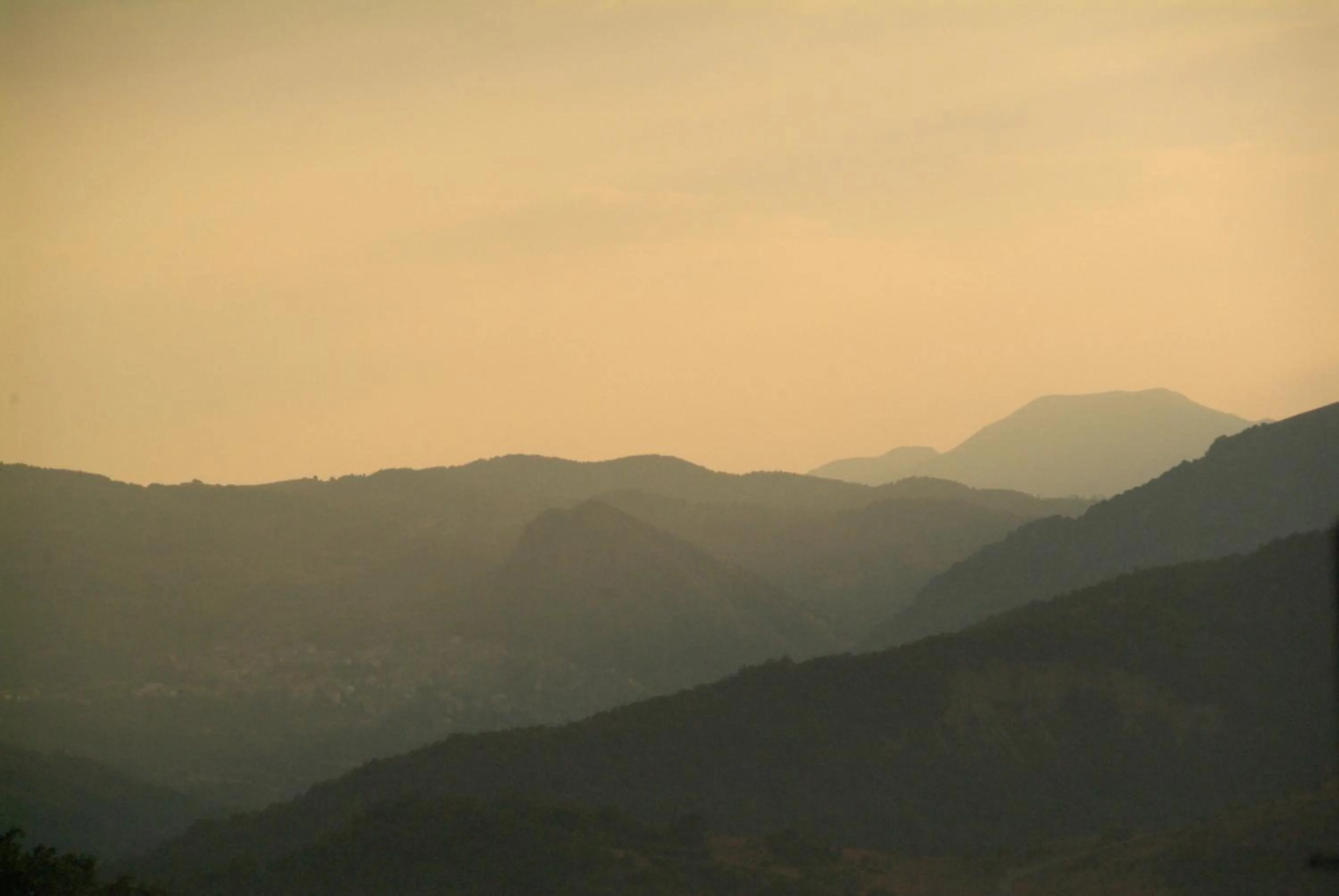 Mountain view in Foresteria delle Naiadi