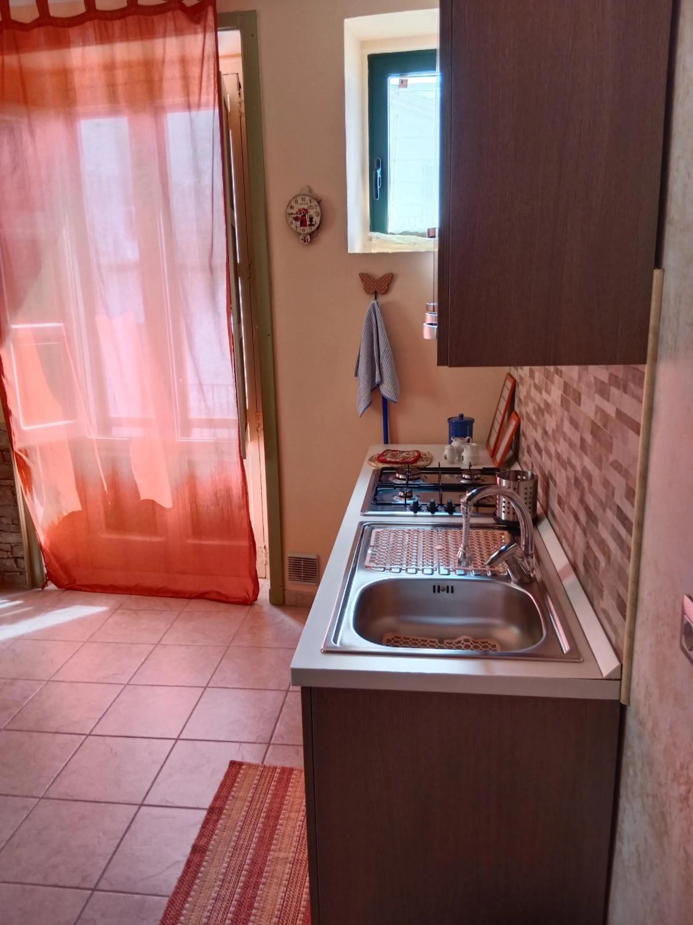Kitchen or kitchenette in Foresteria delle Naiadi