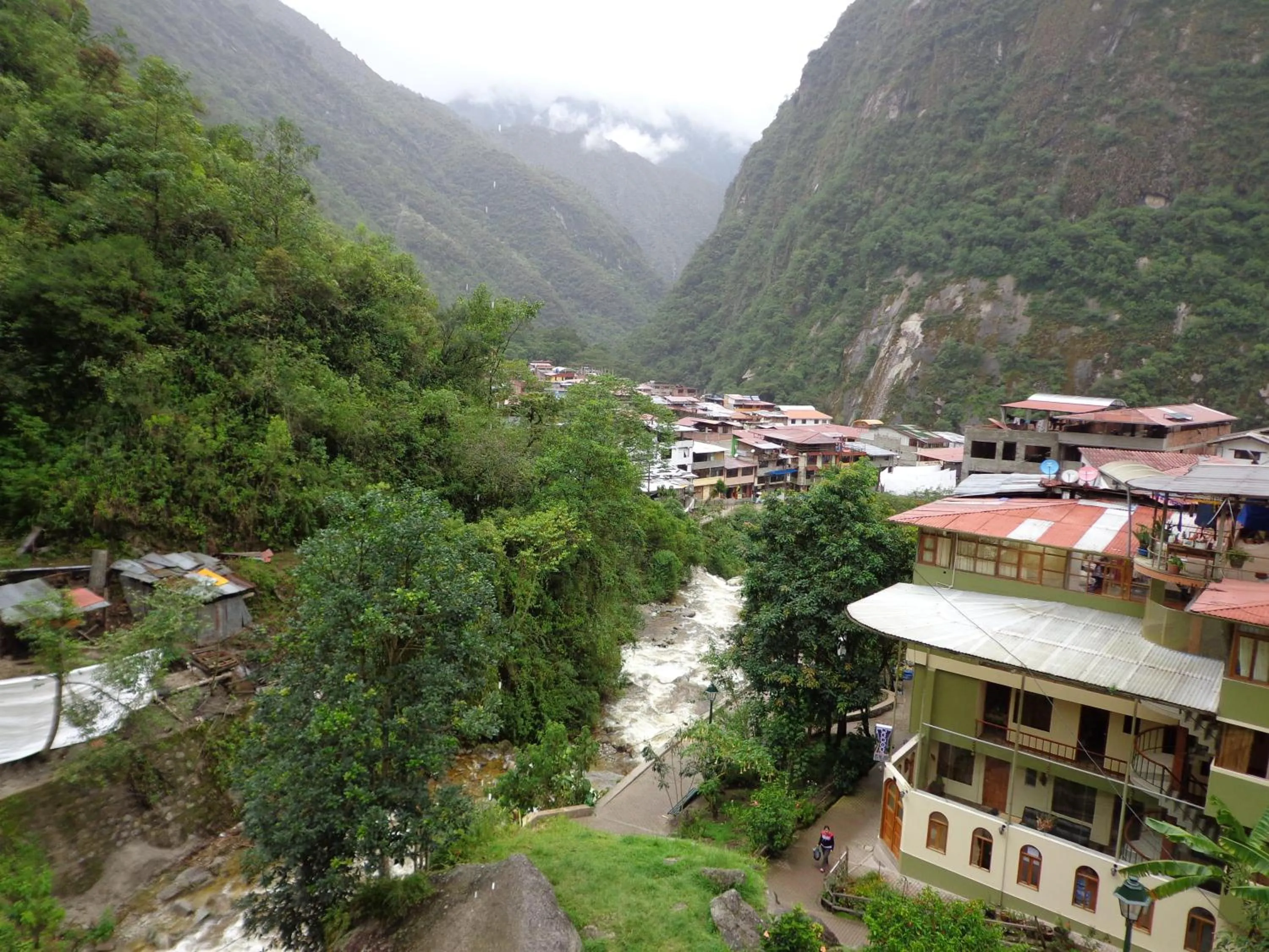 Bird's eye view in Hotel Taypikala Machupicchu