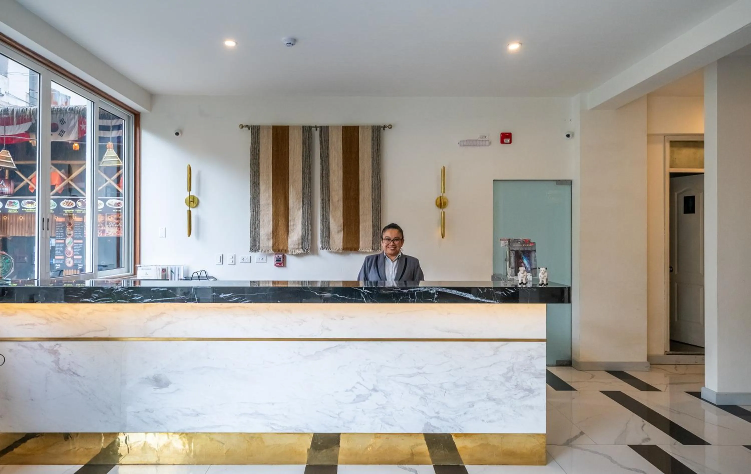 Lobby or reception in Hotel Taypikala Machupicchu