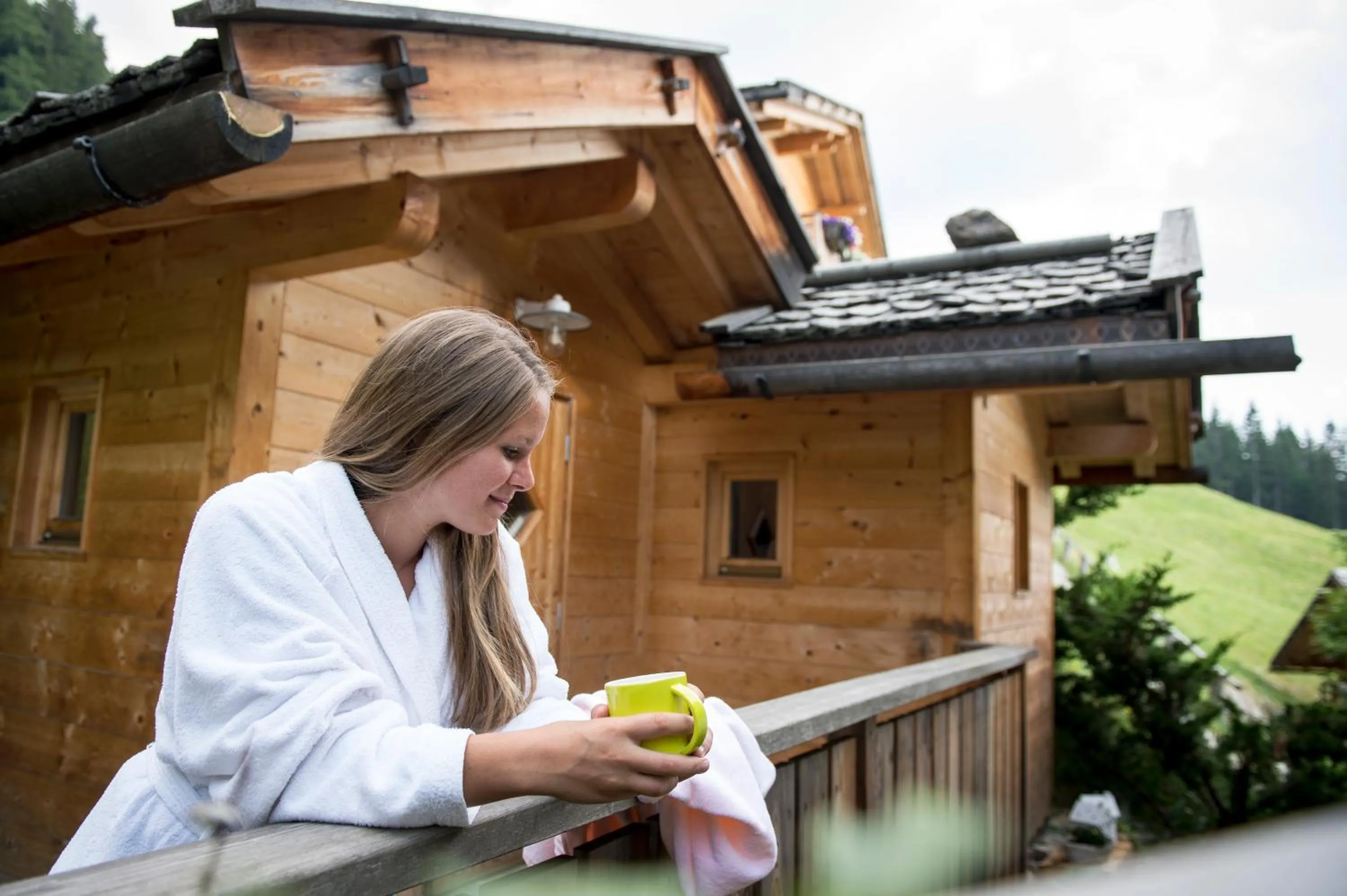 Sauna in Taser Alm