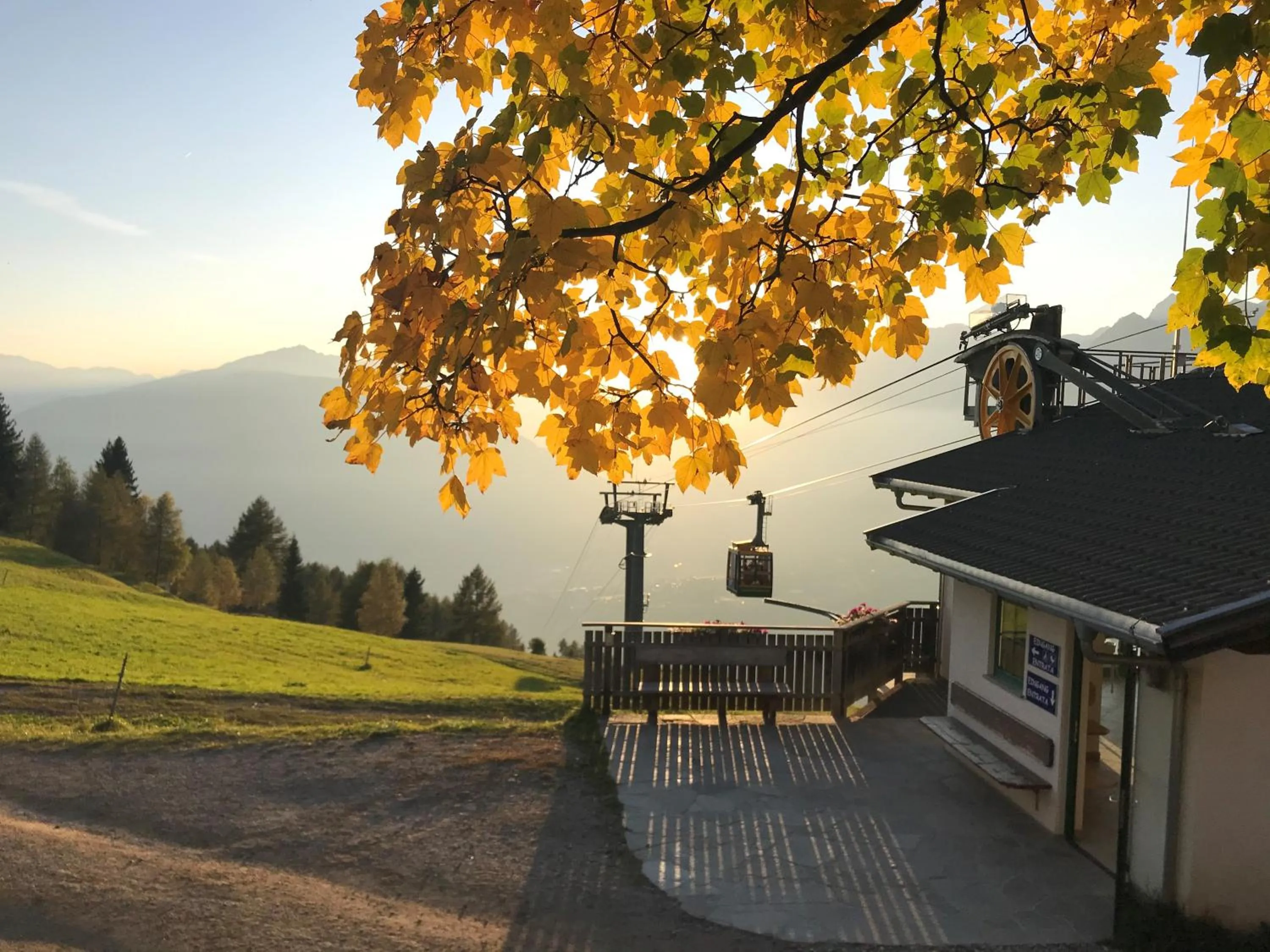 Natural landscape in Taser Alm