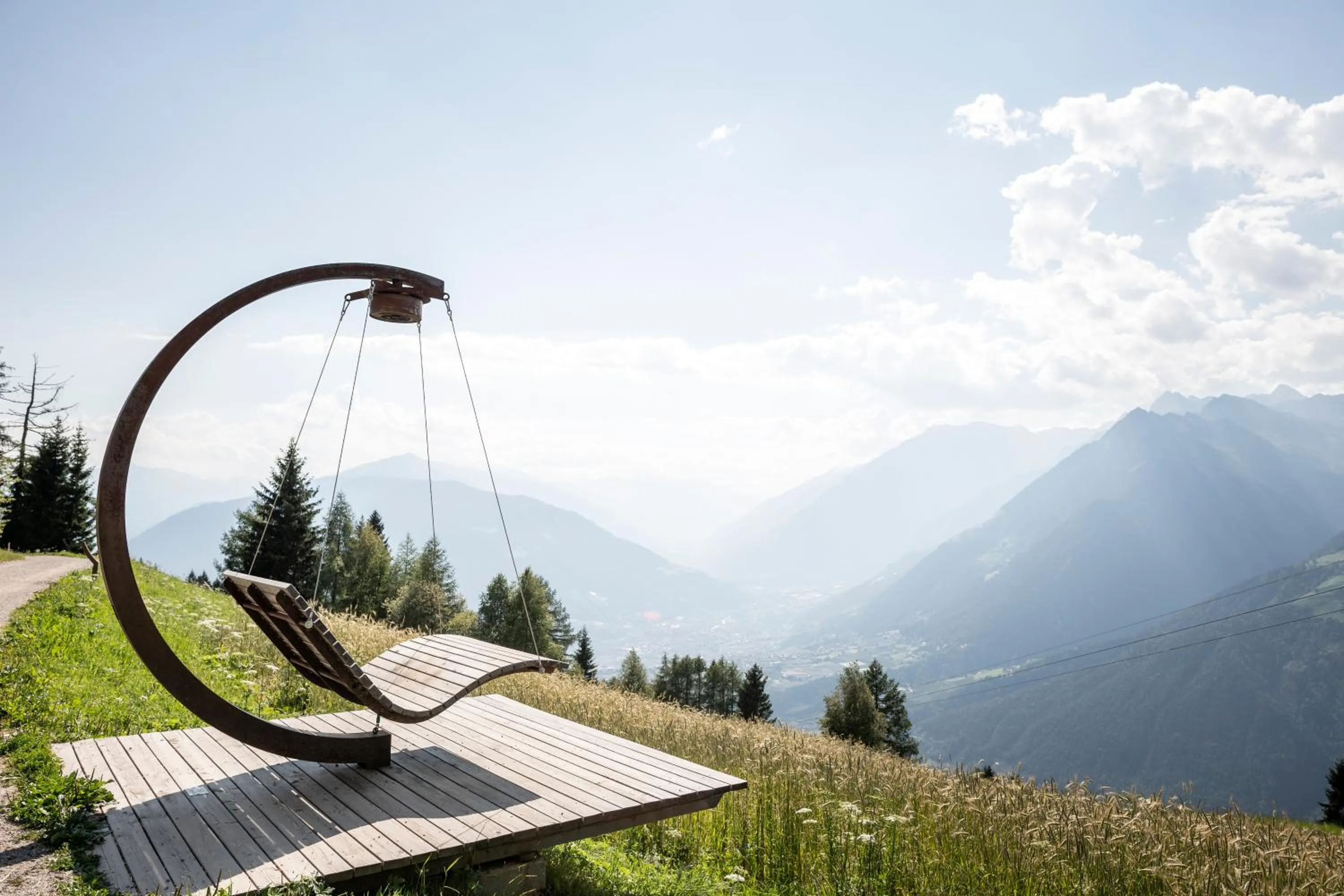 Natural landscape in Taser Alm