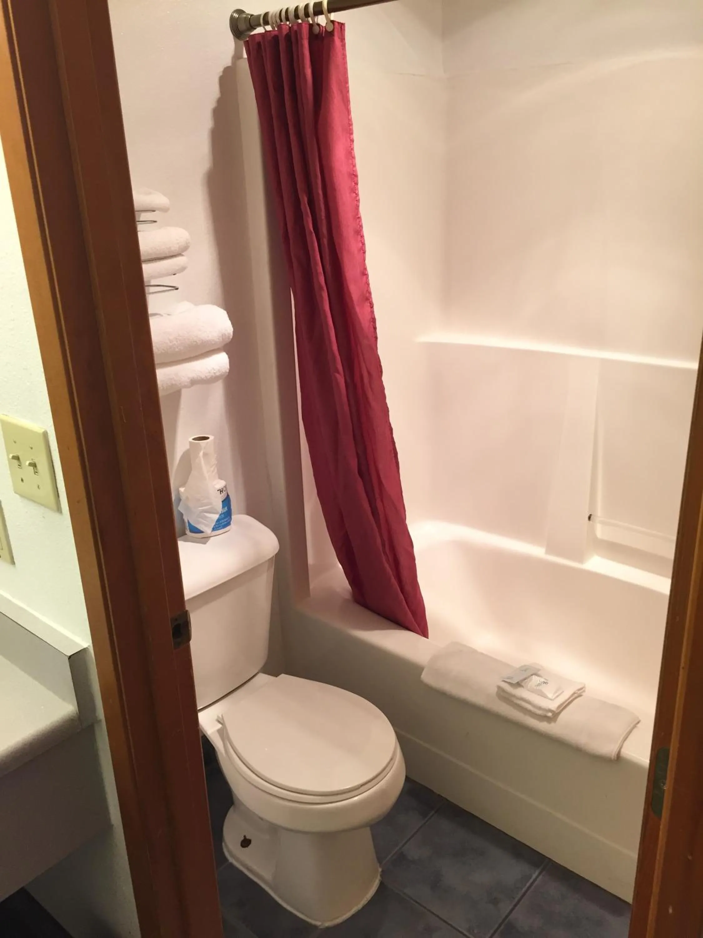 Shower in Sunshine Motel