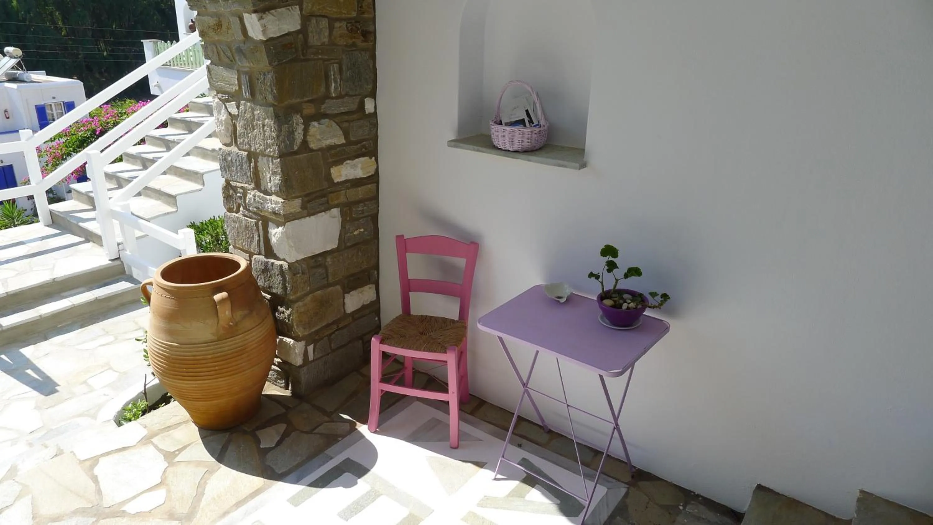 Balcony/Terrace in Elena Studios & Apartments