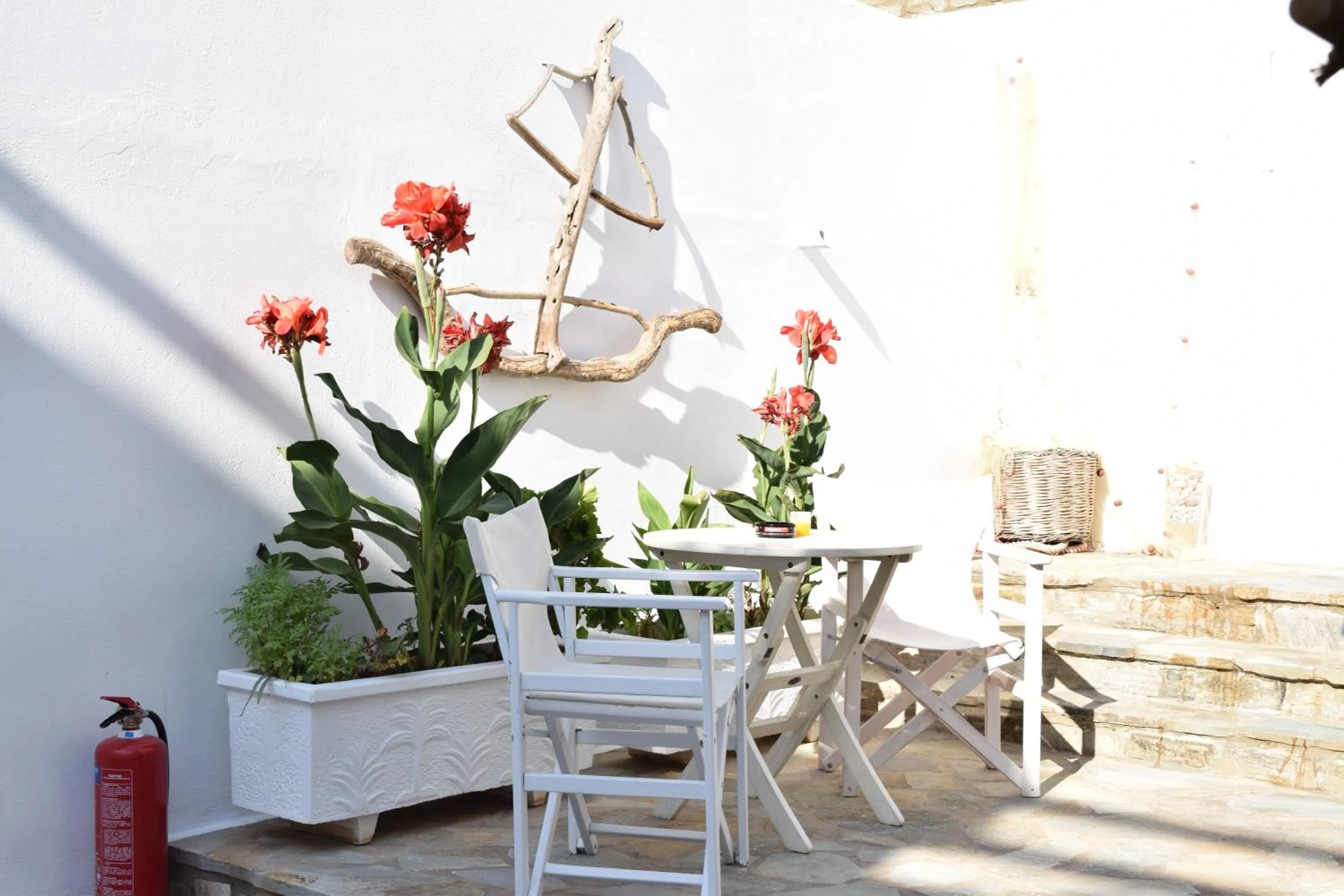 Decorative detail in Elena Studios & Apartments