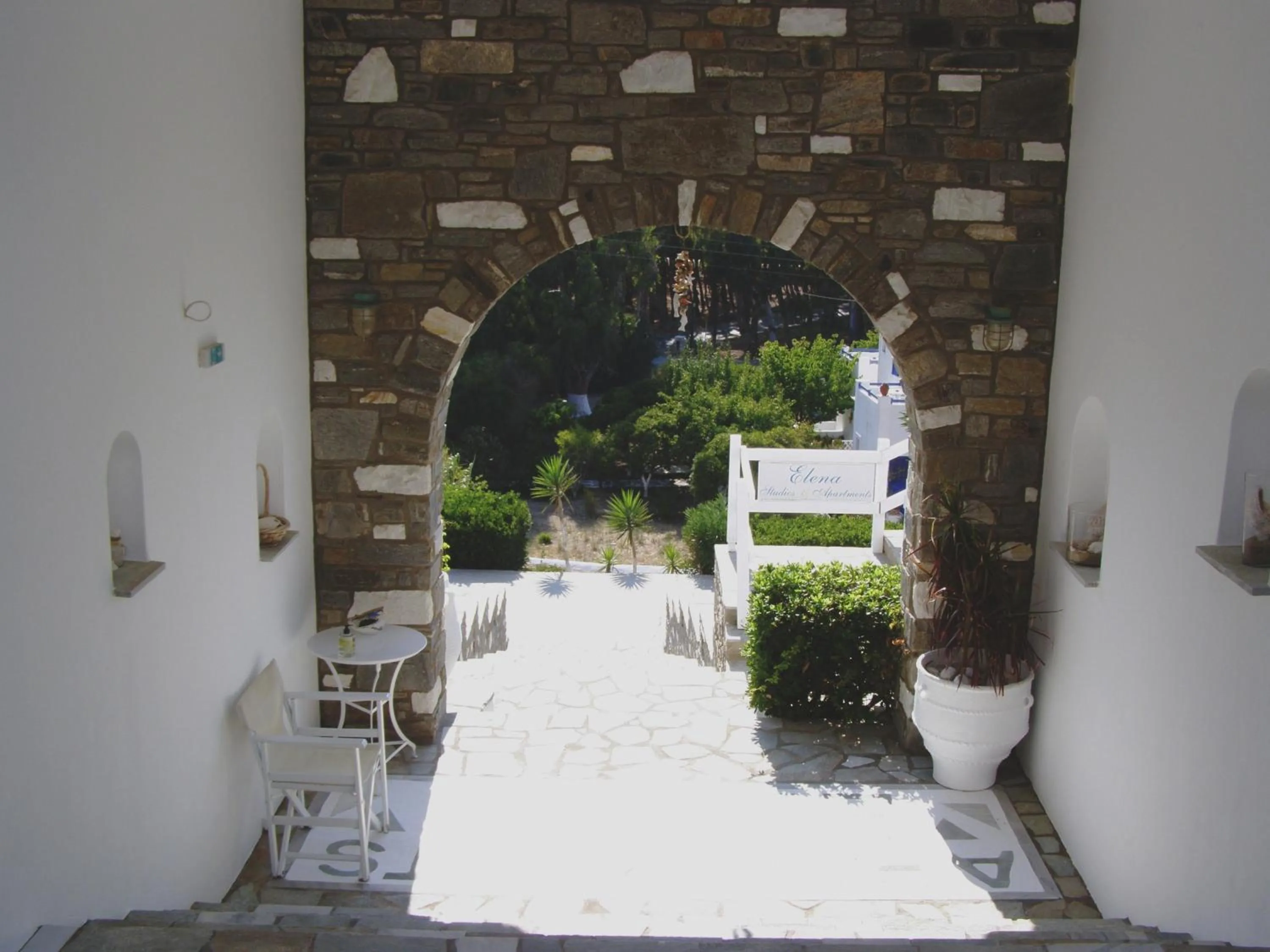 Facade/entrance in Elena Studios & Apartments