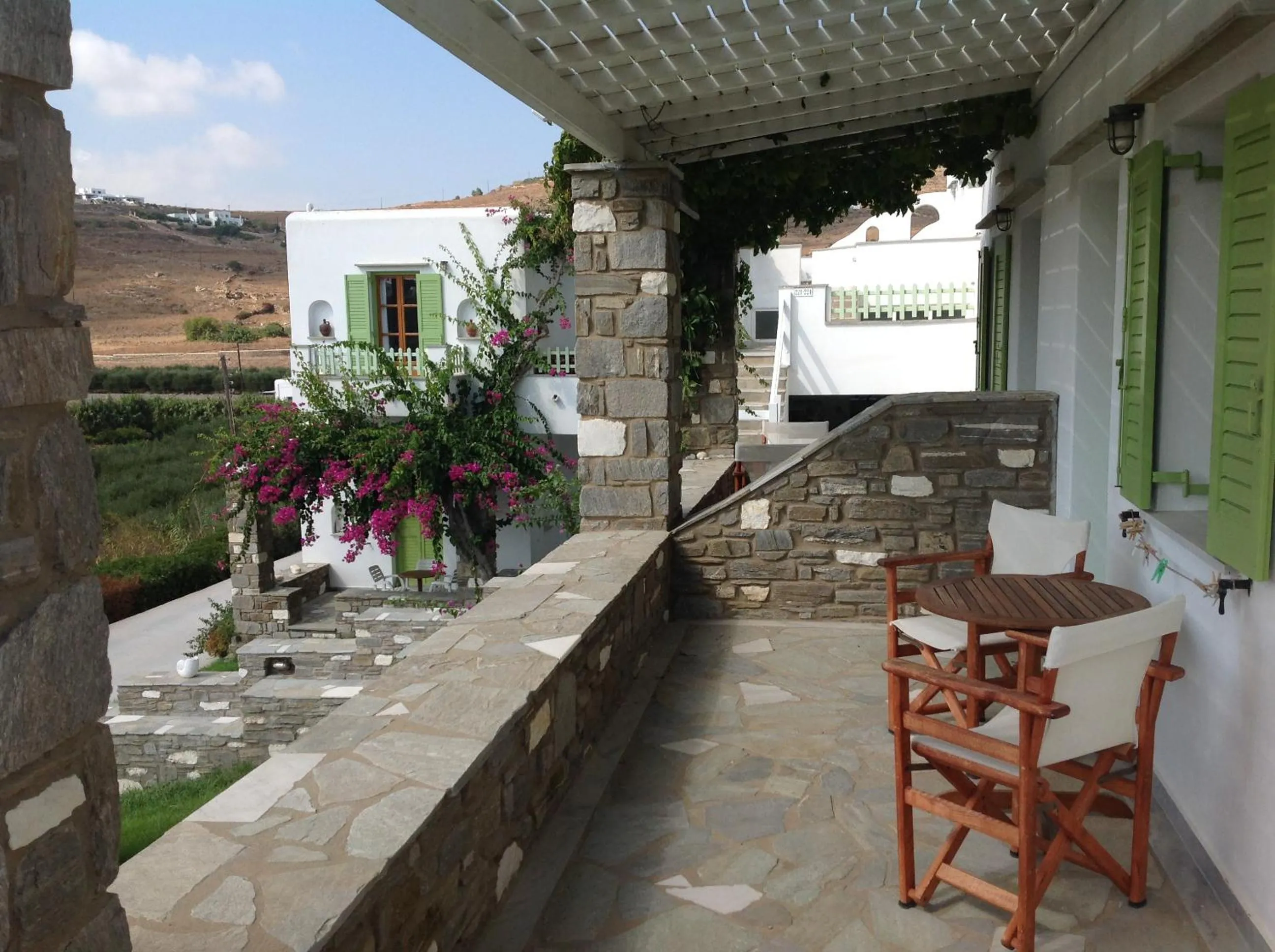 Balcony/Terrace in Elena Studios & Apartments