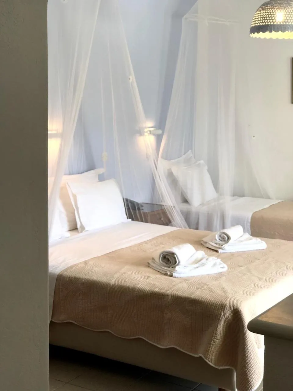 Bed in Elena Studios & Apartments