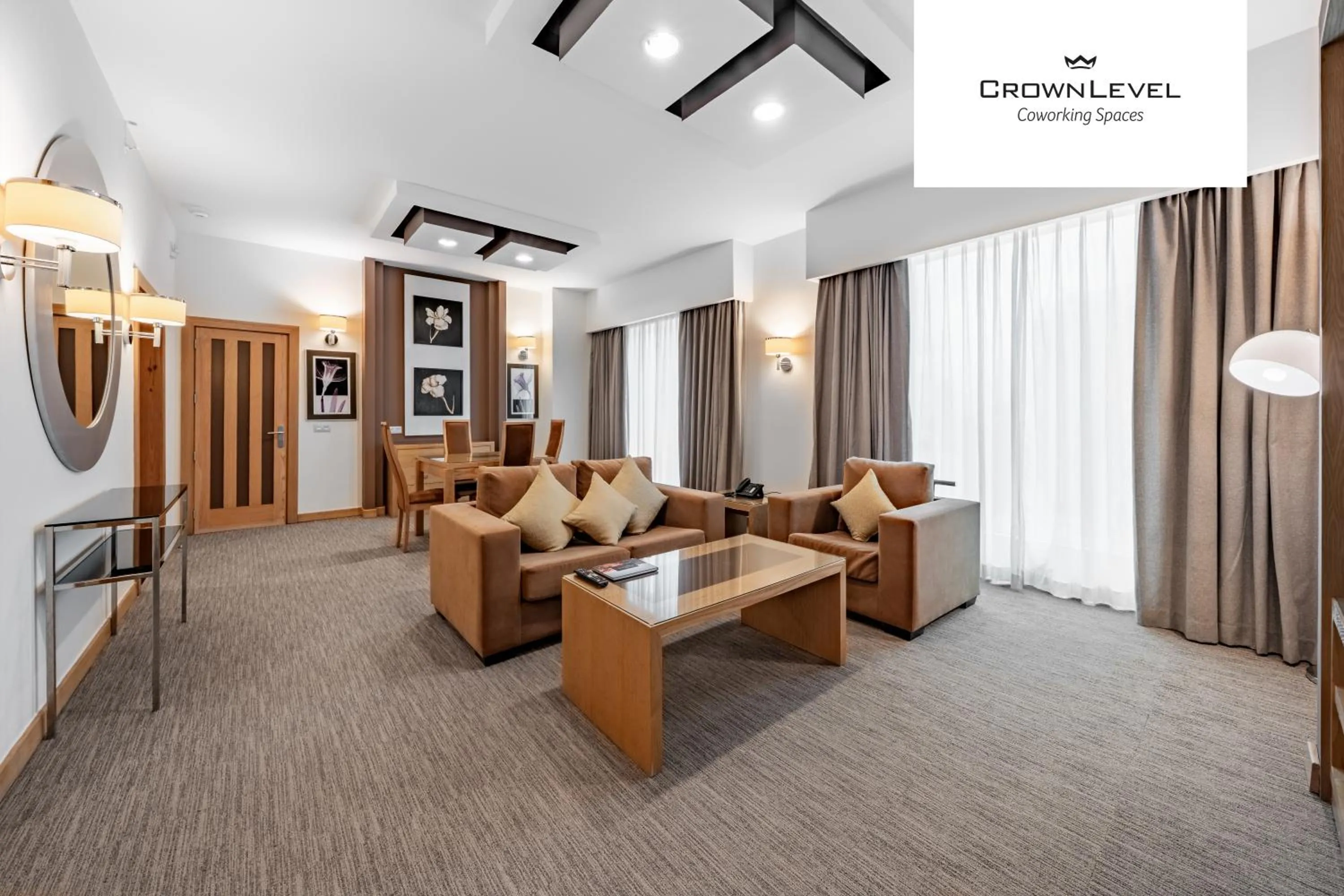 Living room in Riu Plaza Panamá