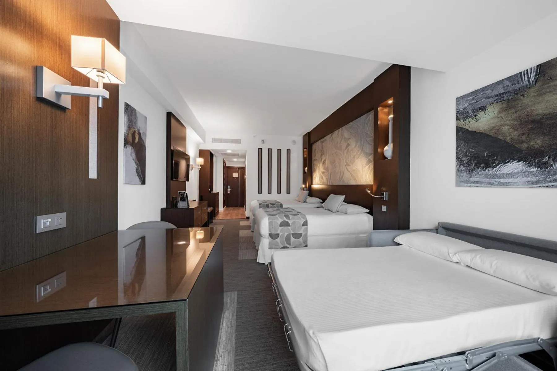 Bed in Riu Plaza Panamá