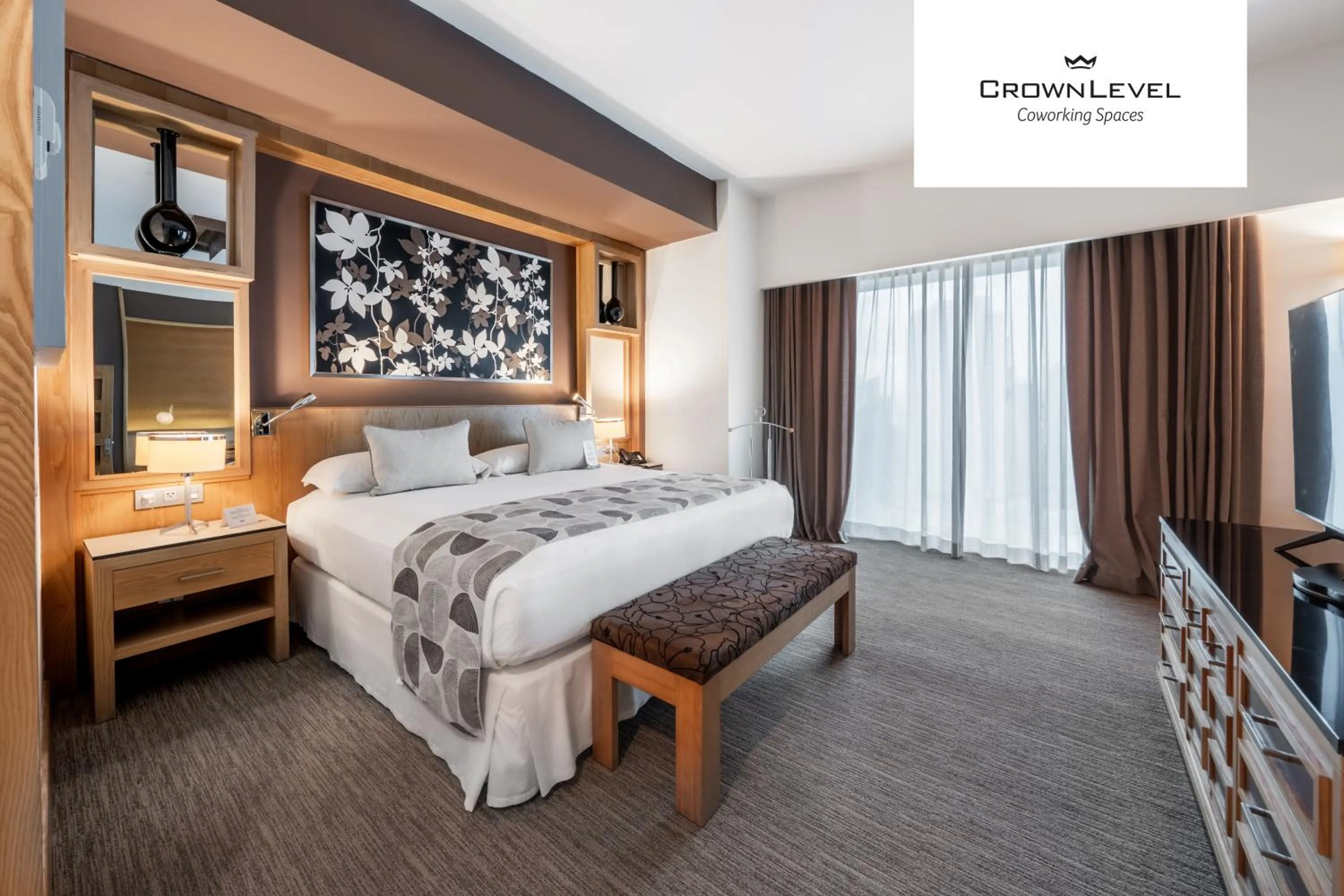 Bed in Riu Plaza Panamá