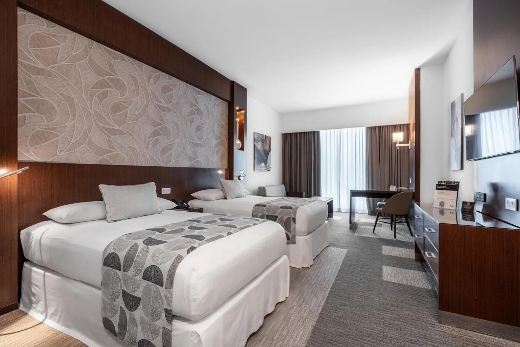 Bed in Riu Plaza Panamá