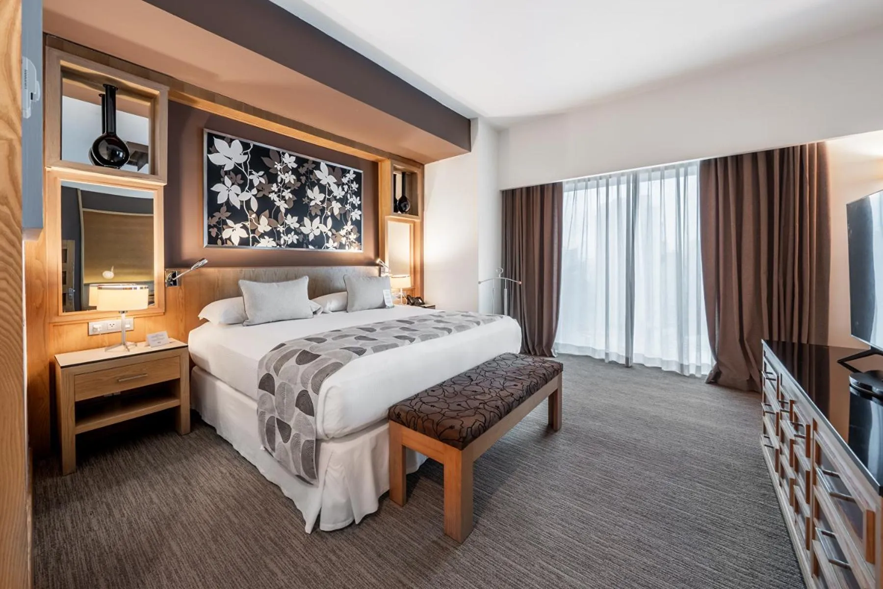 Bed in Riu Plaza Panamá