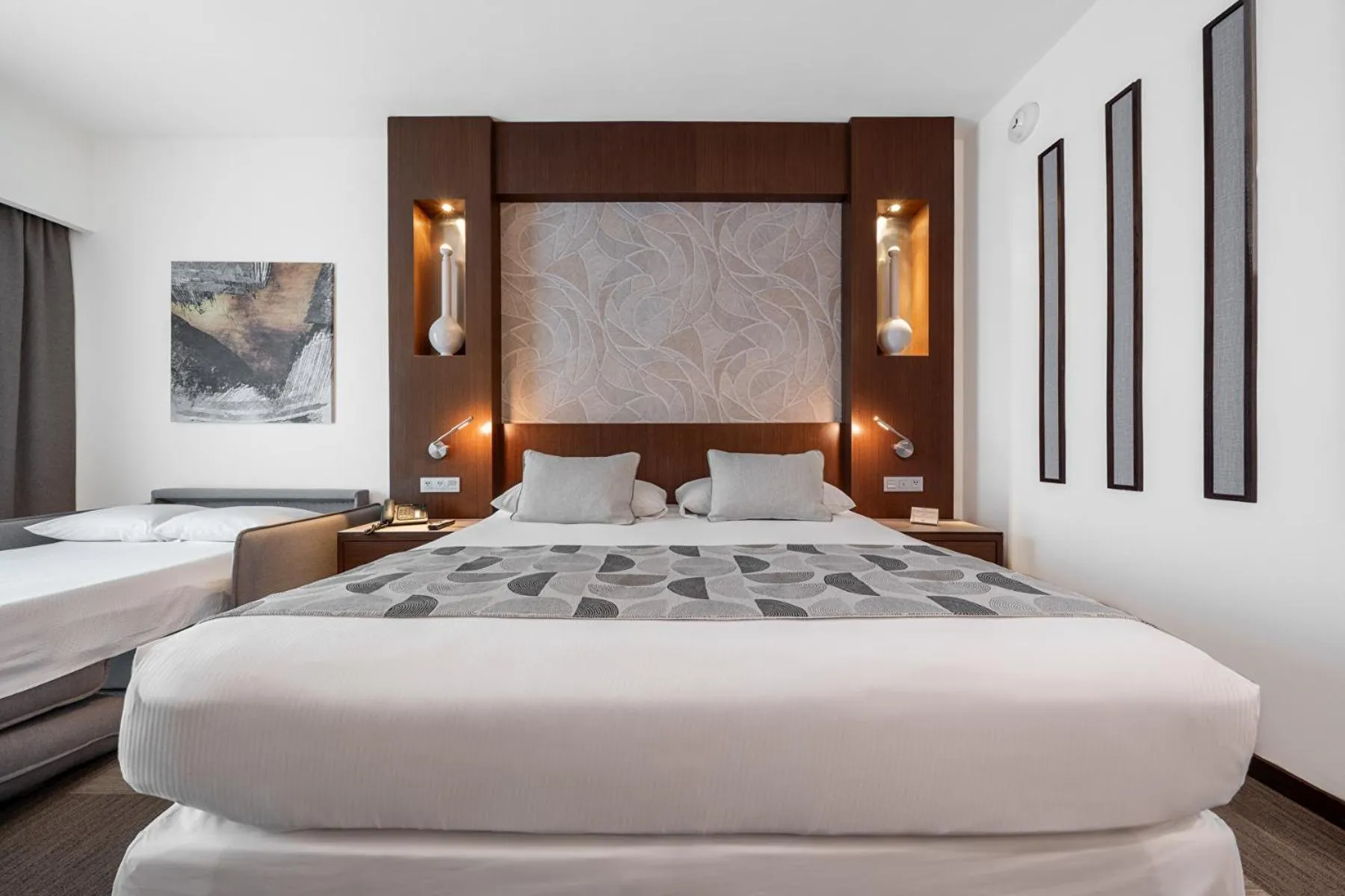 Bed in Riu Plaza Panamá