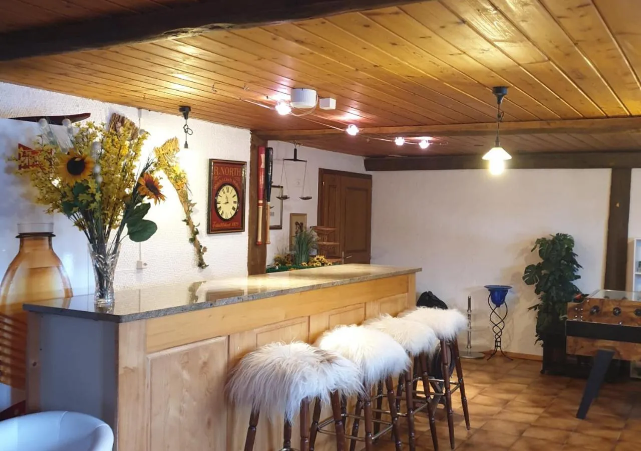 Lounge or bar in Hotel-Restaurant le Relais Panoramique