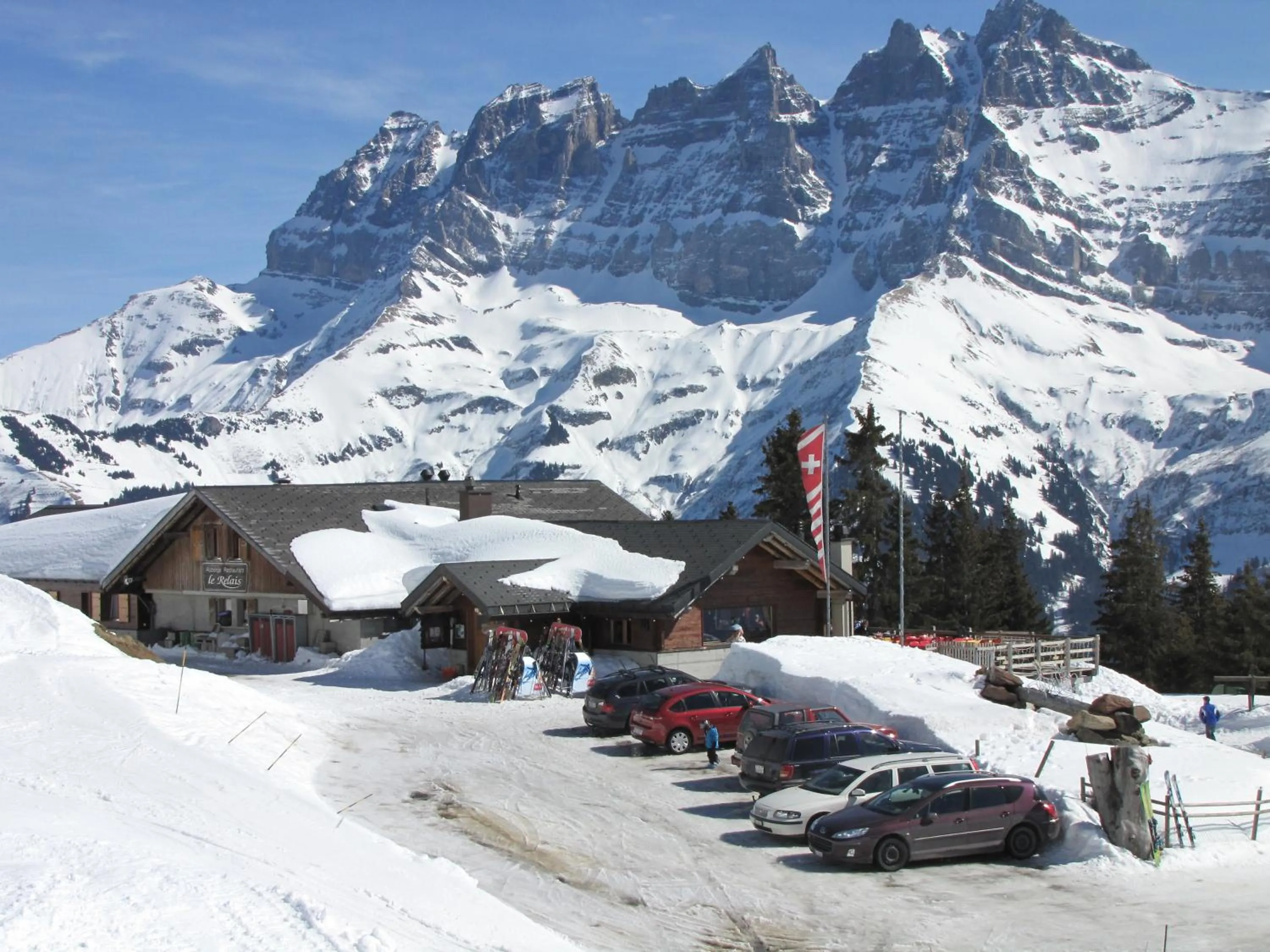 Property building in Hotel-Restaurant le Relais Panoramique