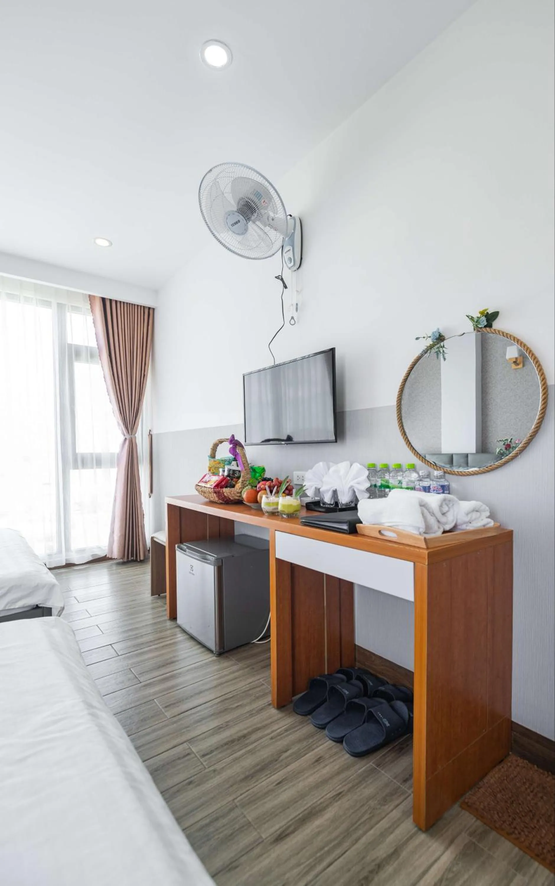 Decorative detail in Hương Biển Hotel