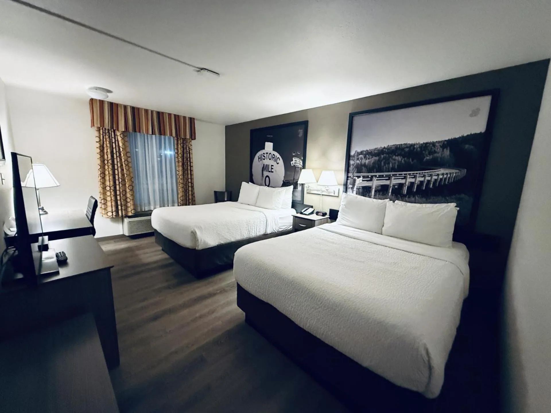 Bed in Super 8 by Wyndham Dawson Creek