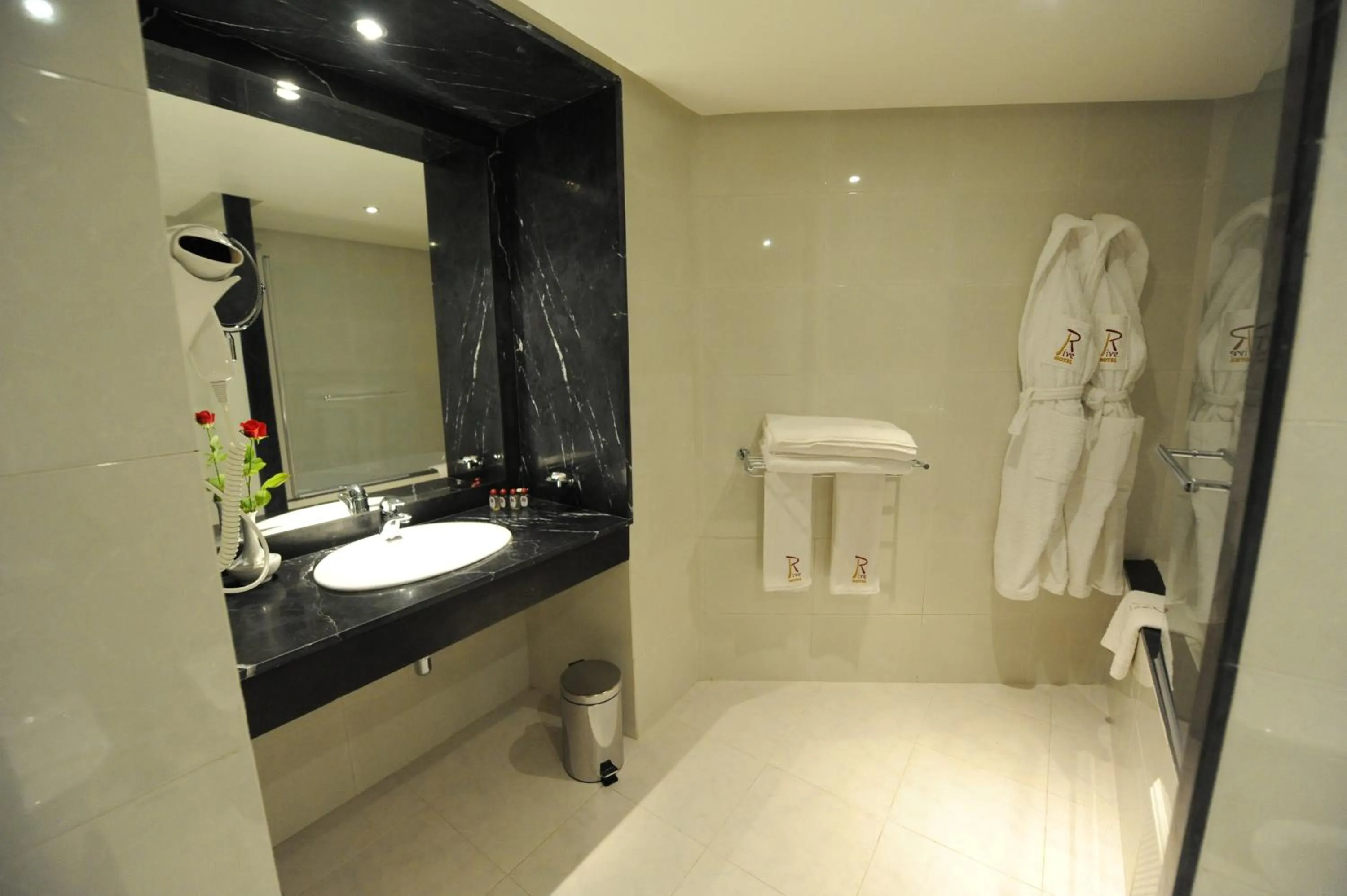 Bathroom in Rive Hotel