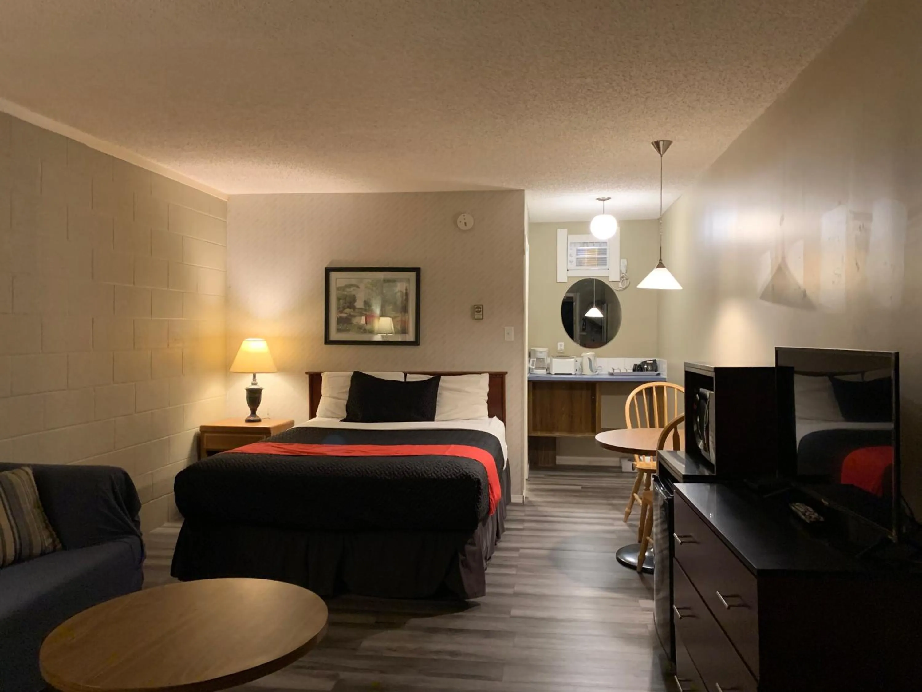 Bed in Motel Bavaria