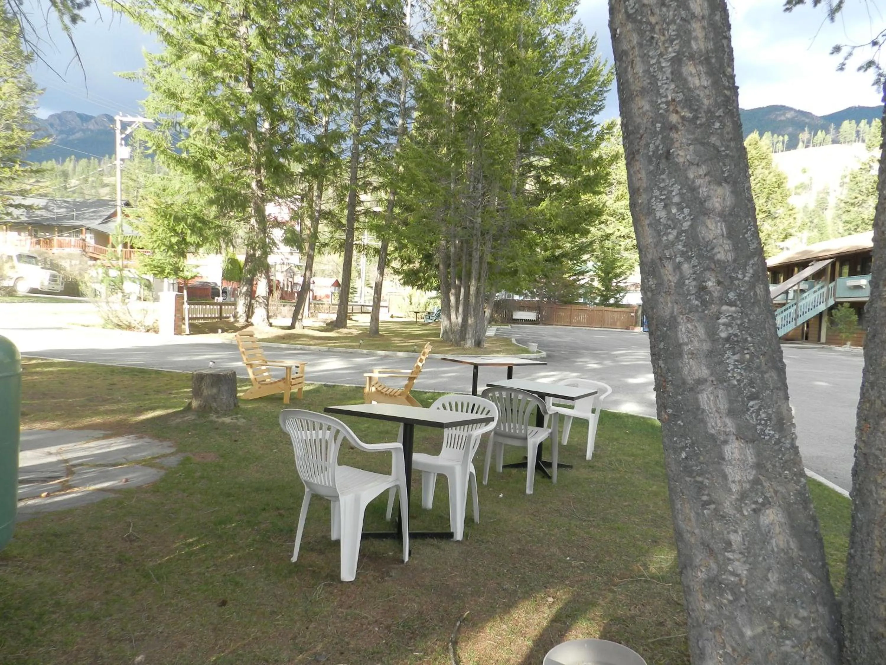 Garden in Motel Bavaria