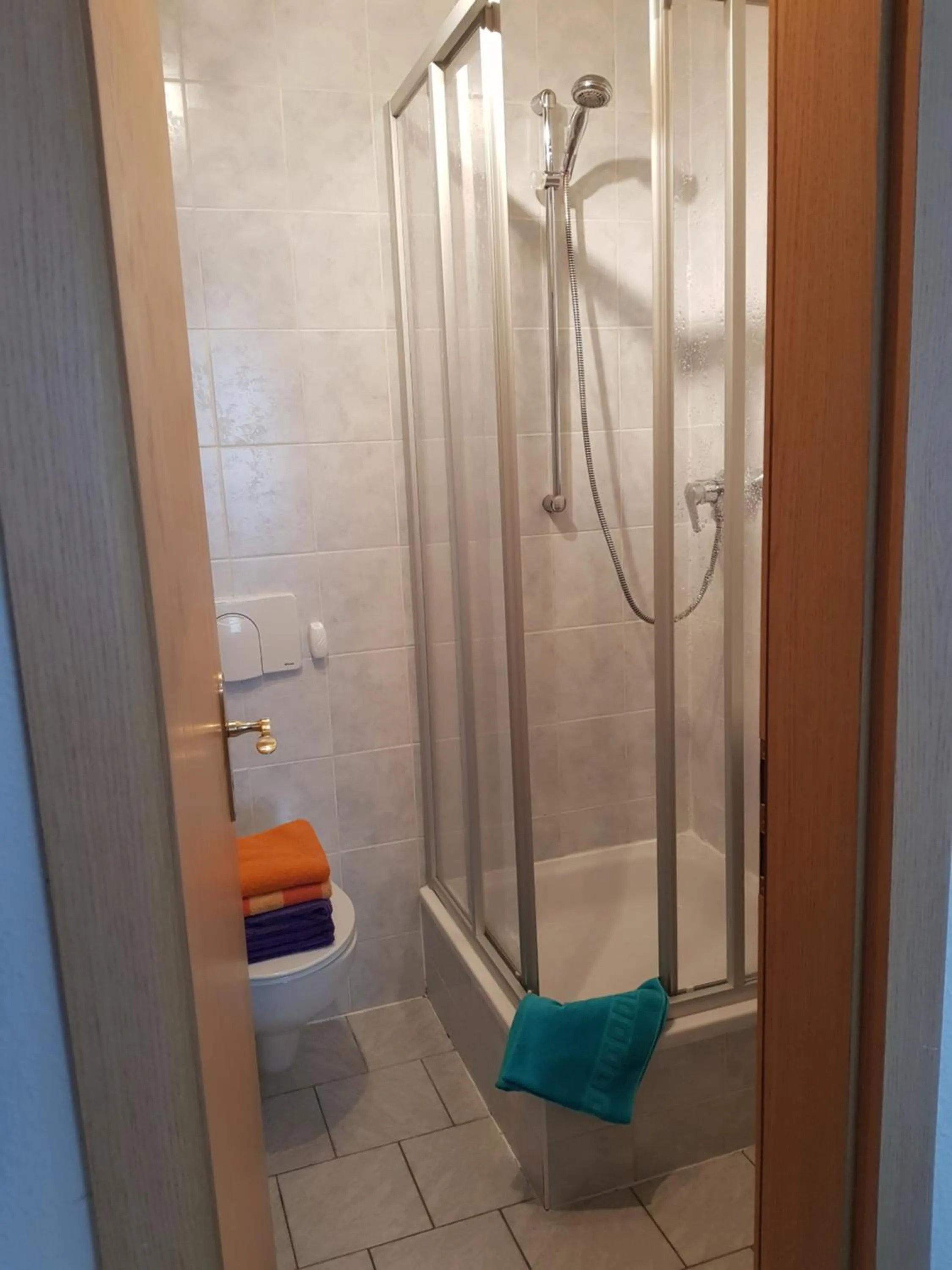 Shower in Ferienwohnungen Fam. Lippert