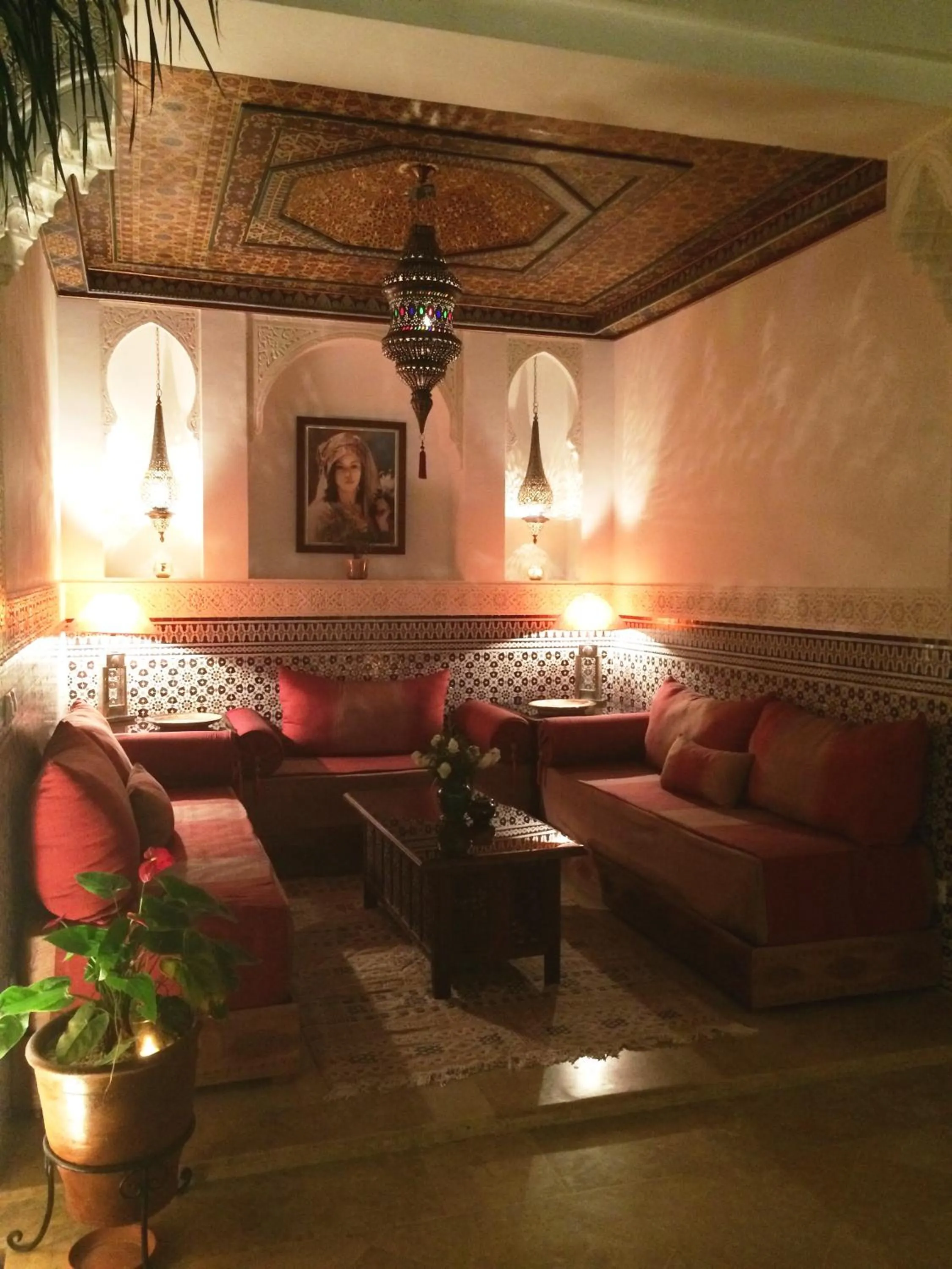 Patio in Riad Viva