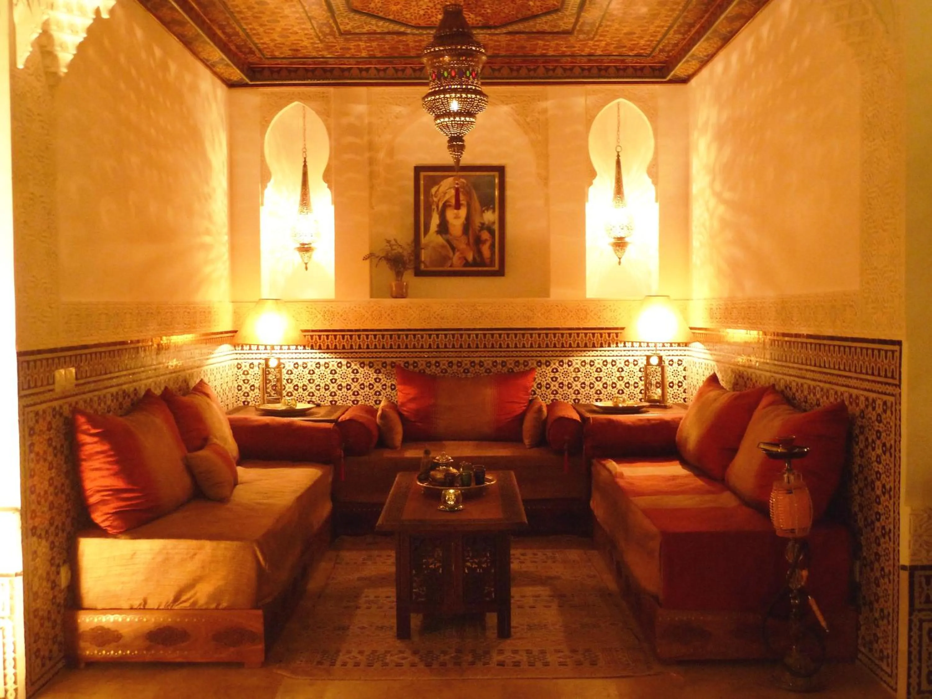 Patio in Riad Viva