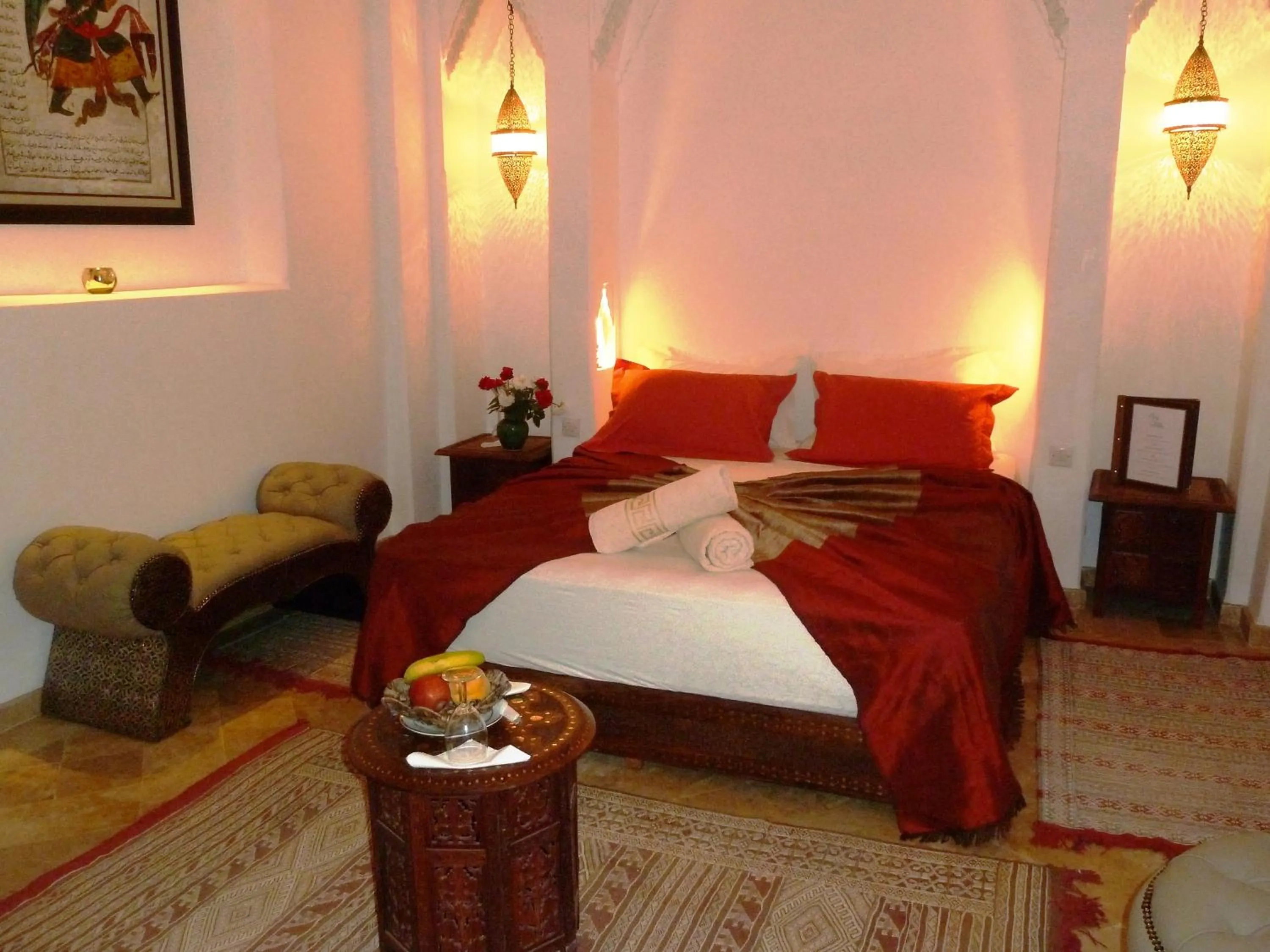 Photo of the whole room, Bed in Riad Viva