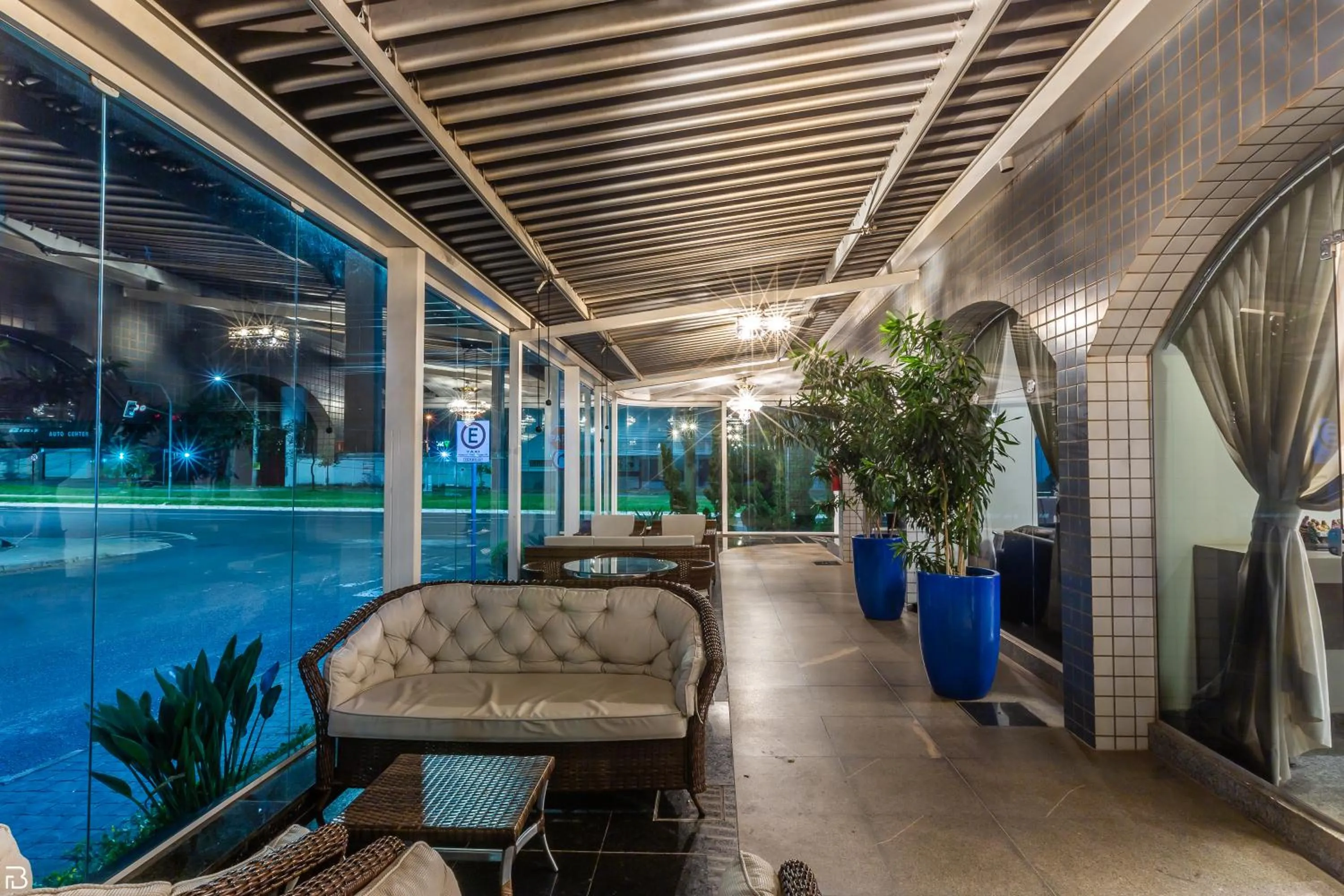 Patio in Porto Minas Hotel e Convenções