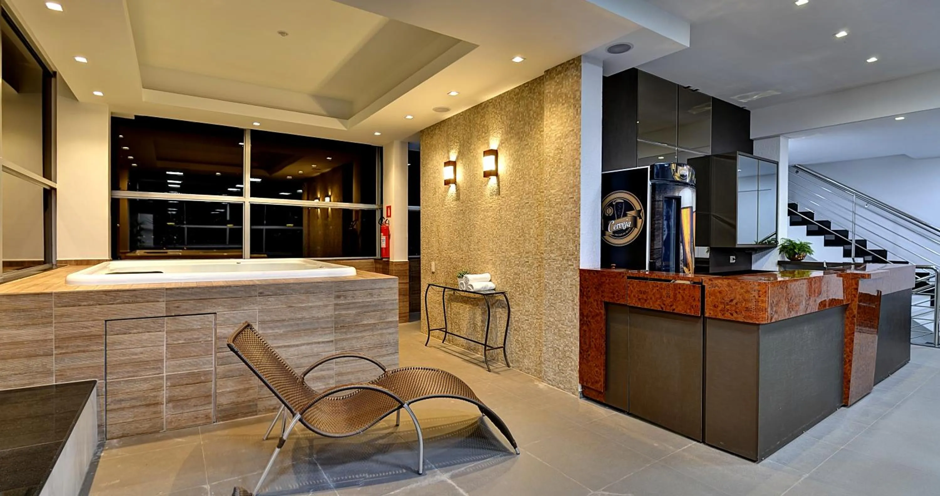 Balcony/Terrace in Porto Minas Hotel e Convenções